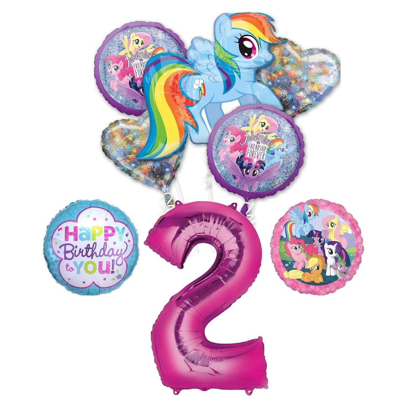 Ramo de Globos My Little Pony 2do Cumpleaños Anagram