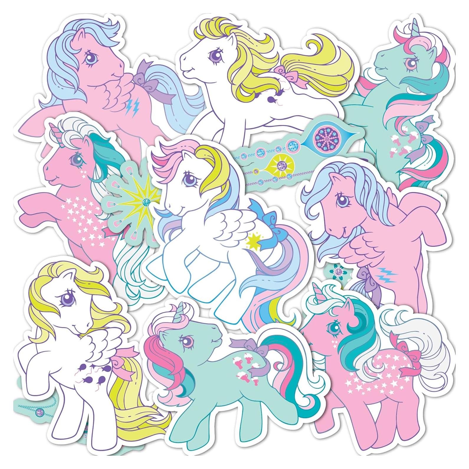 Calcomanías Mi Pequeño Pony Desierto Cactus - 13 Piezas Vinilo