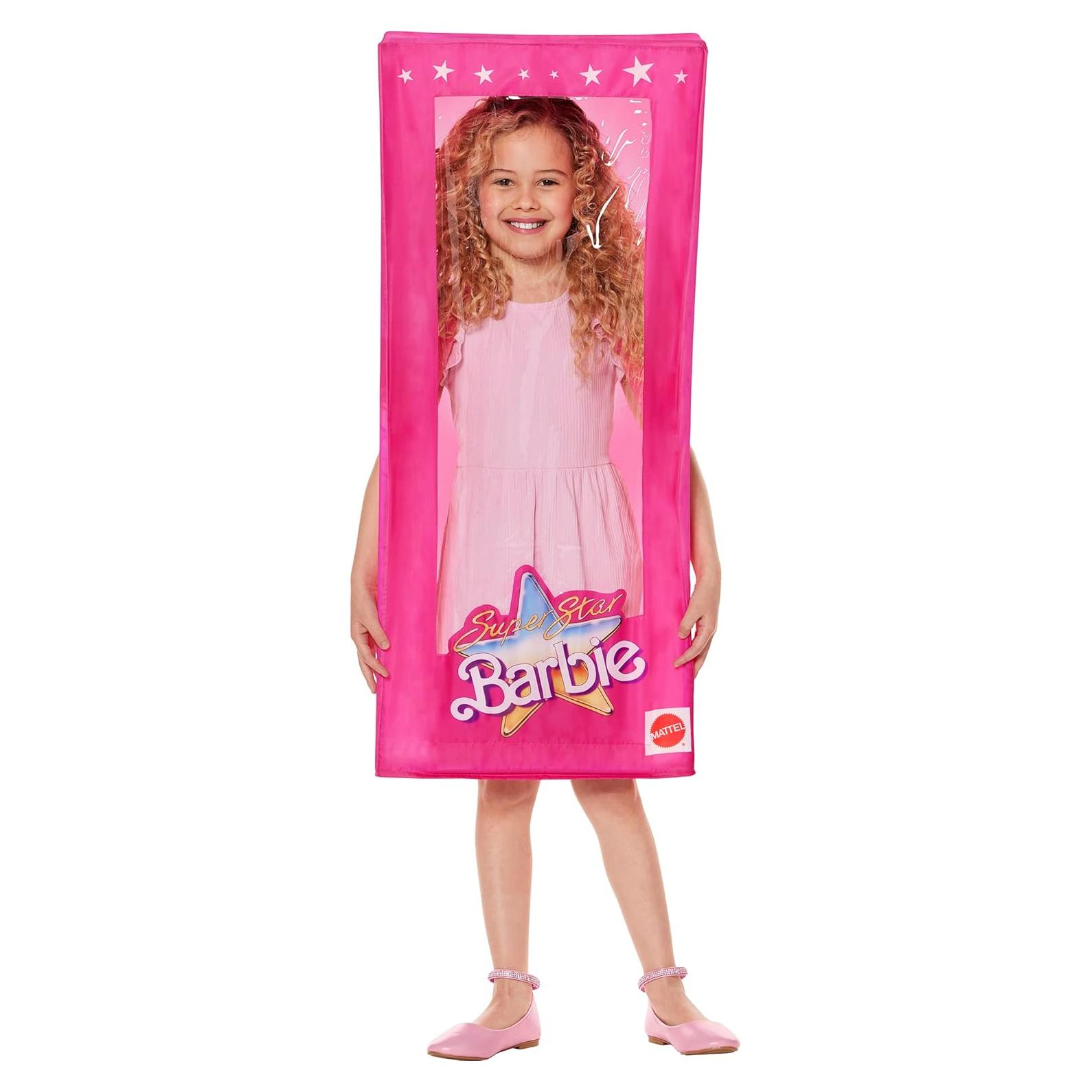 Disfraz de Caja de Barbie InSpirit Designs para Niños