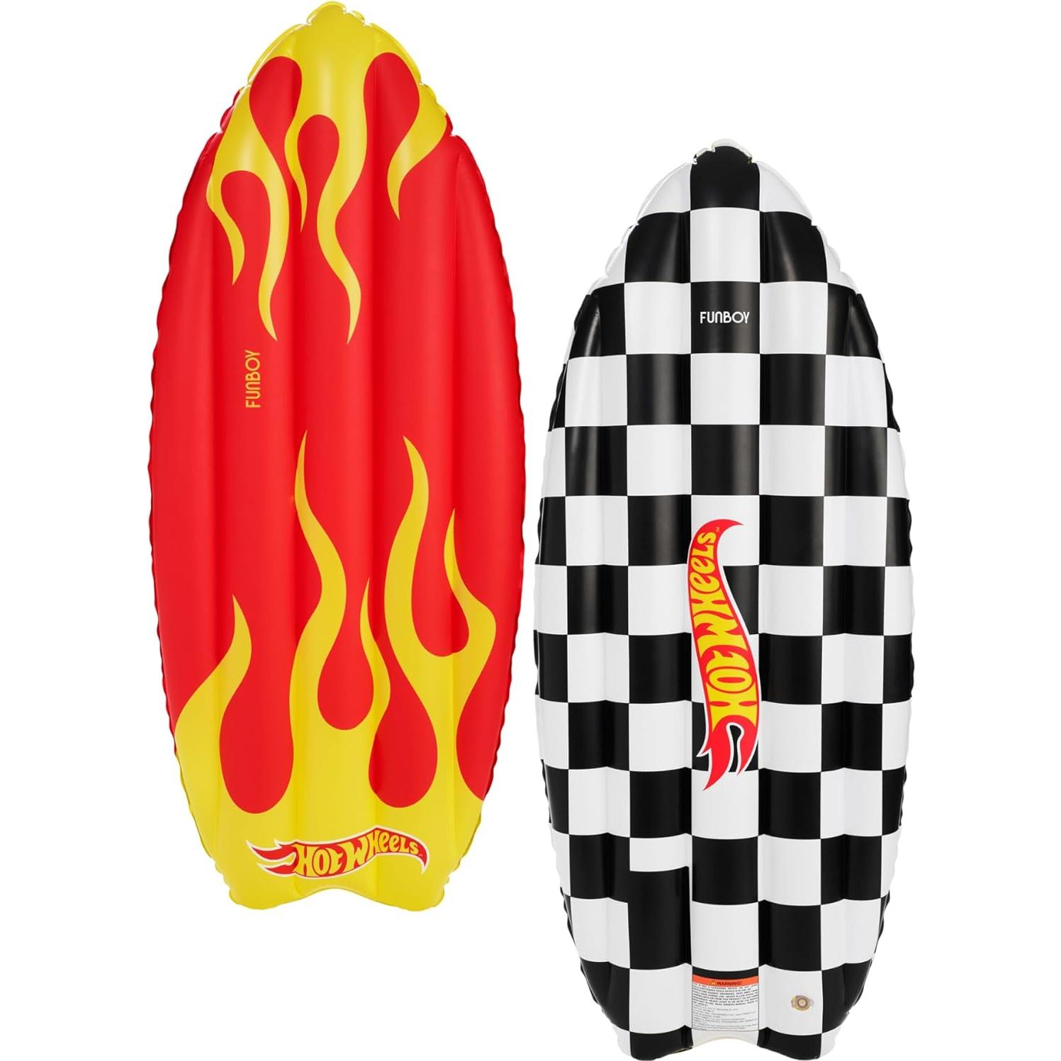 Flotador de piscina tabla surf Hot Wheels FUNBOY 152 cm