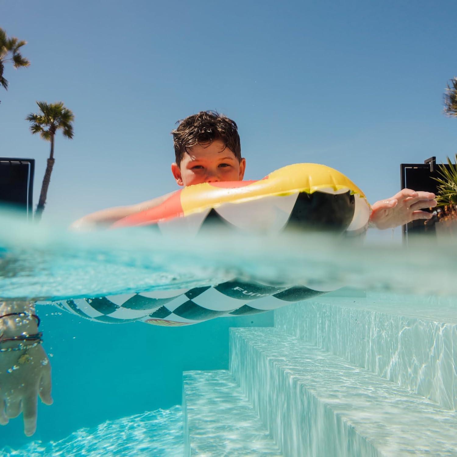 Flotador de piscina tabla surf Hot Wheels FUNBOY 152 cm