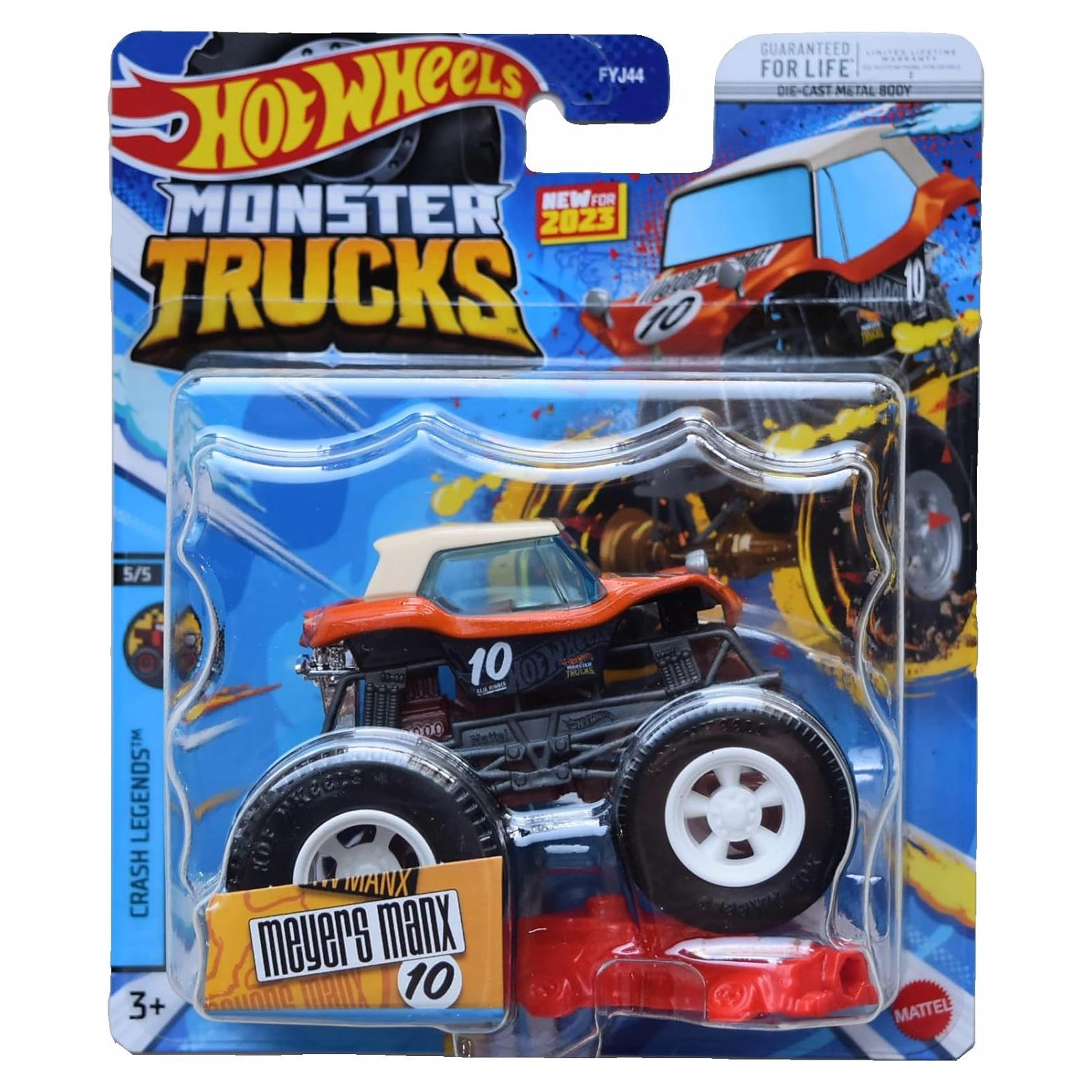 Coche de Juguete Monster Truck Meyers Manx Mattel 2023