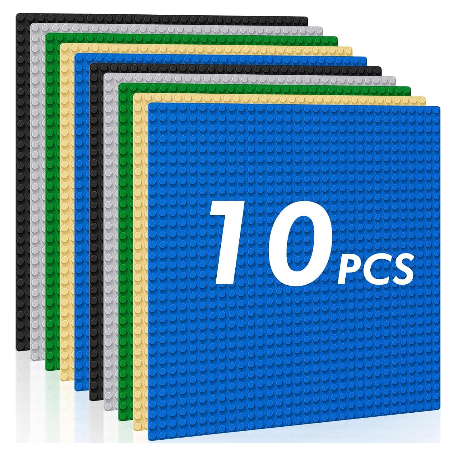 Placas Base Clásicas POKIIULK Paquete de 10 Multicolor 25cm