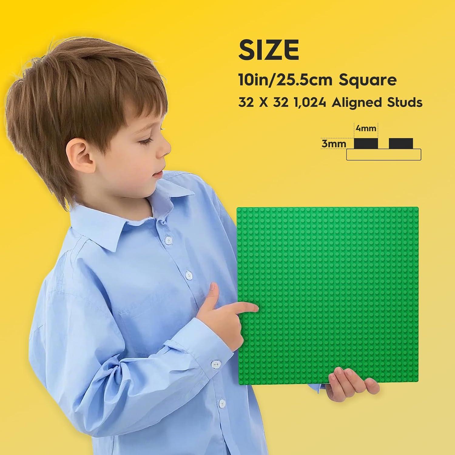 Placas Base Clásicas POKIIULK Paquete de 10 Multicolor 25cm