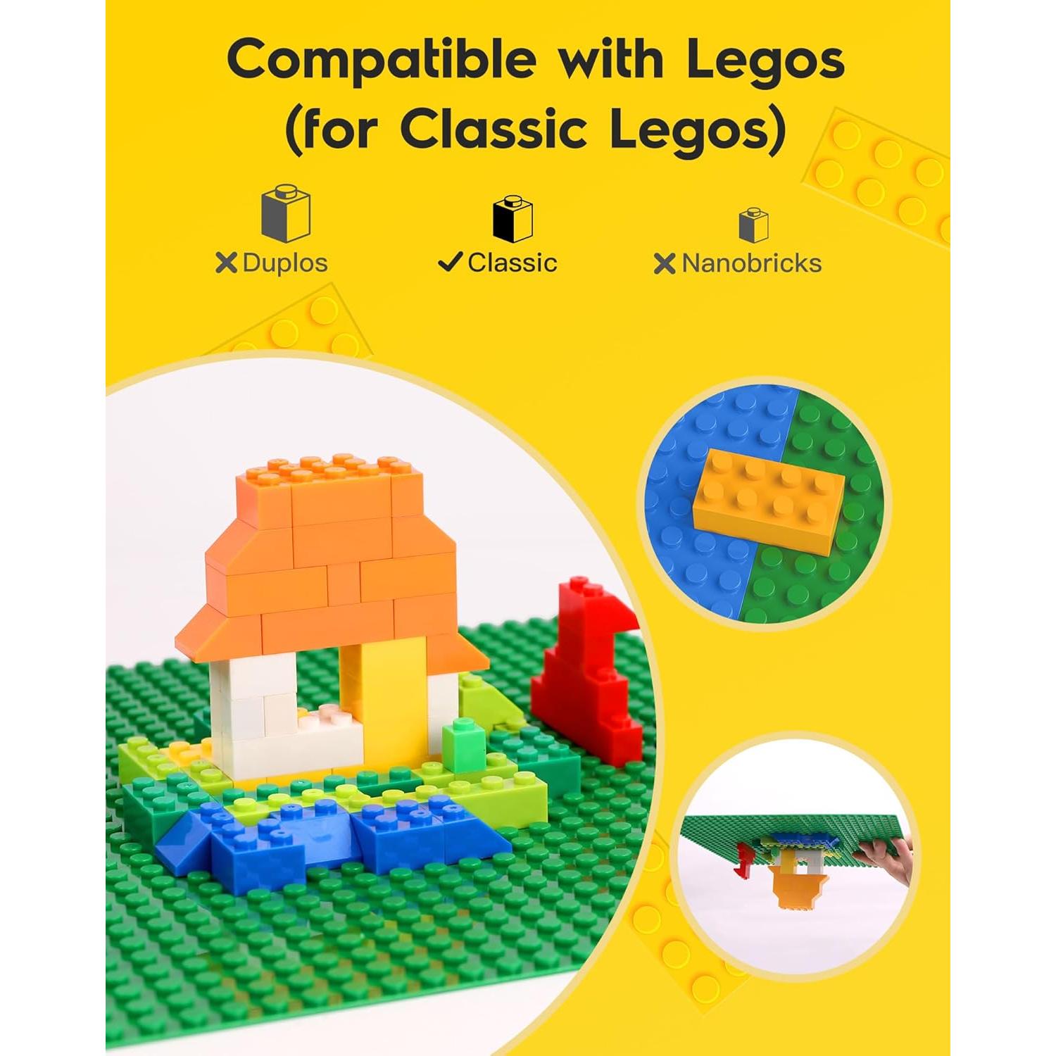 Placas Base Clásicas POKIIULK Paquete de 10 Multicolor 25cm