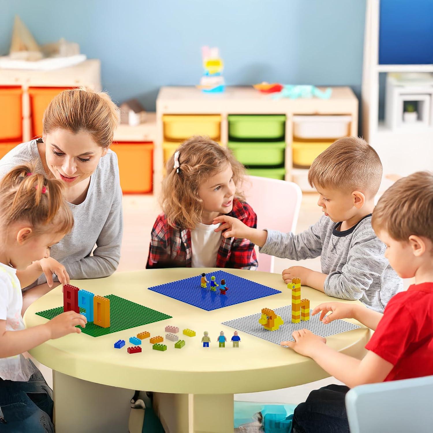 Placas Base Clásicas POKIIULK Paquete de 10 Multicolor 25cm