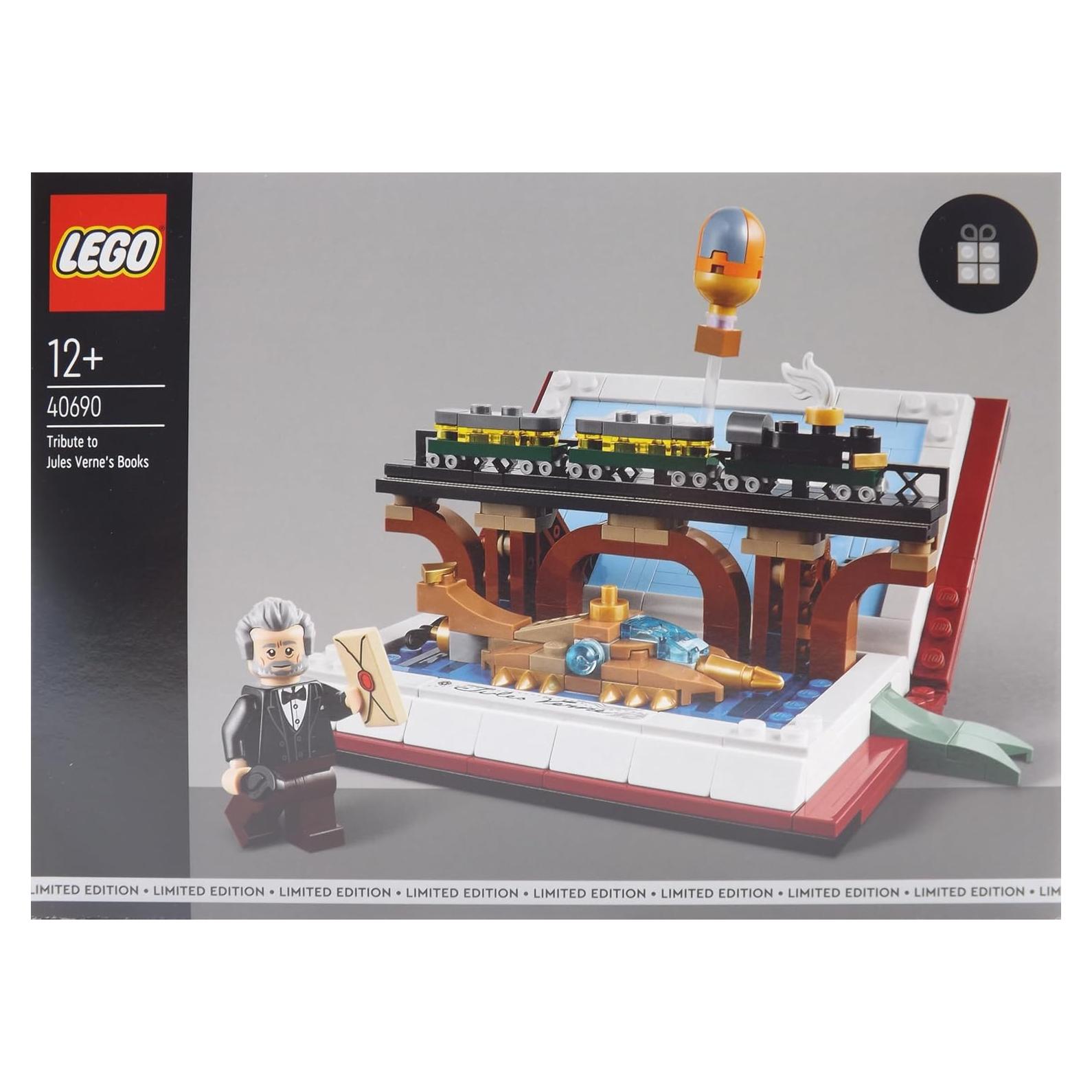 LEGO Tributo a Jules Verne Set 40690 - Biblioteca de Imaginación