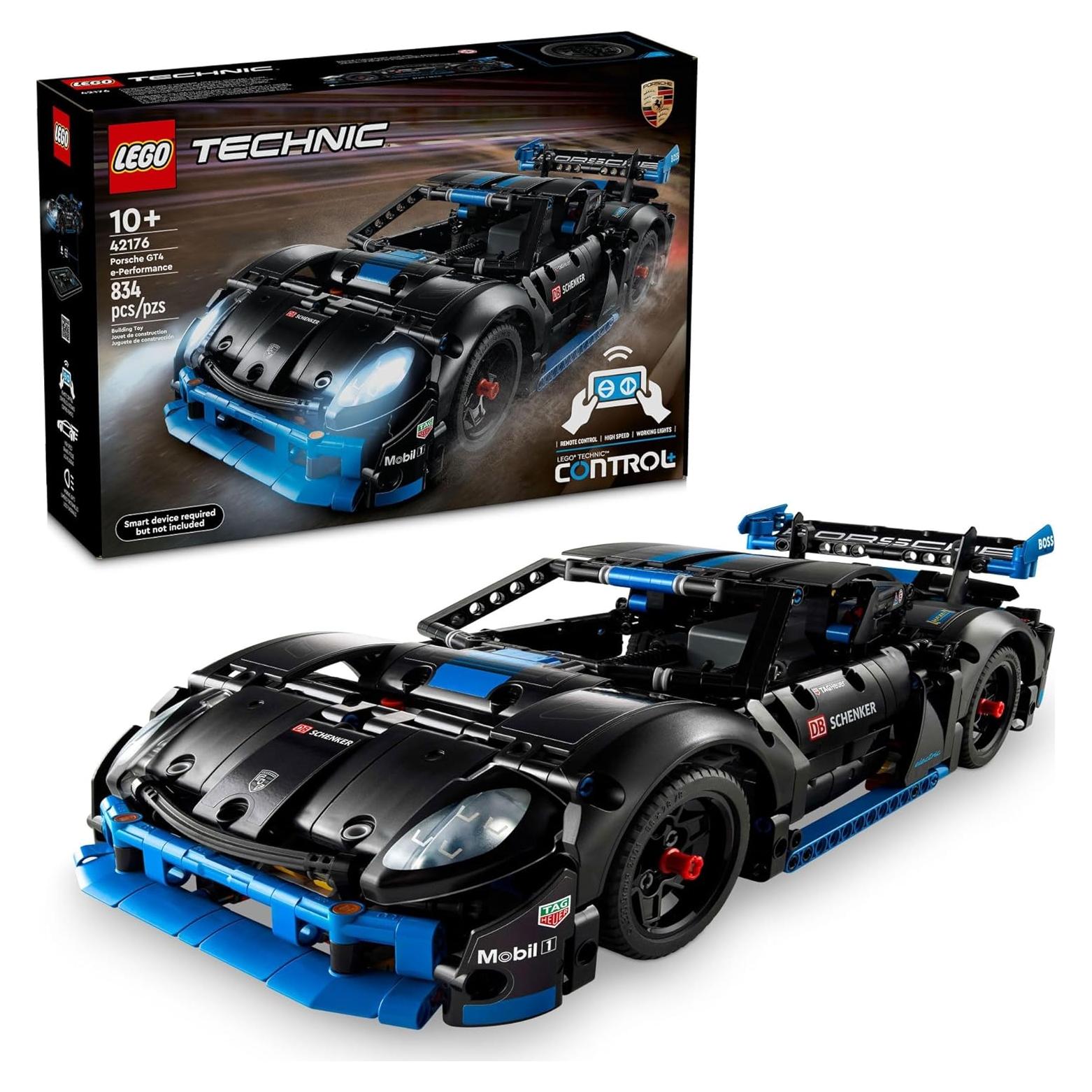LEGO Technic Porsche GT4 e-Performance Coche Control Remoto 834 Piezas