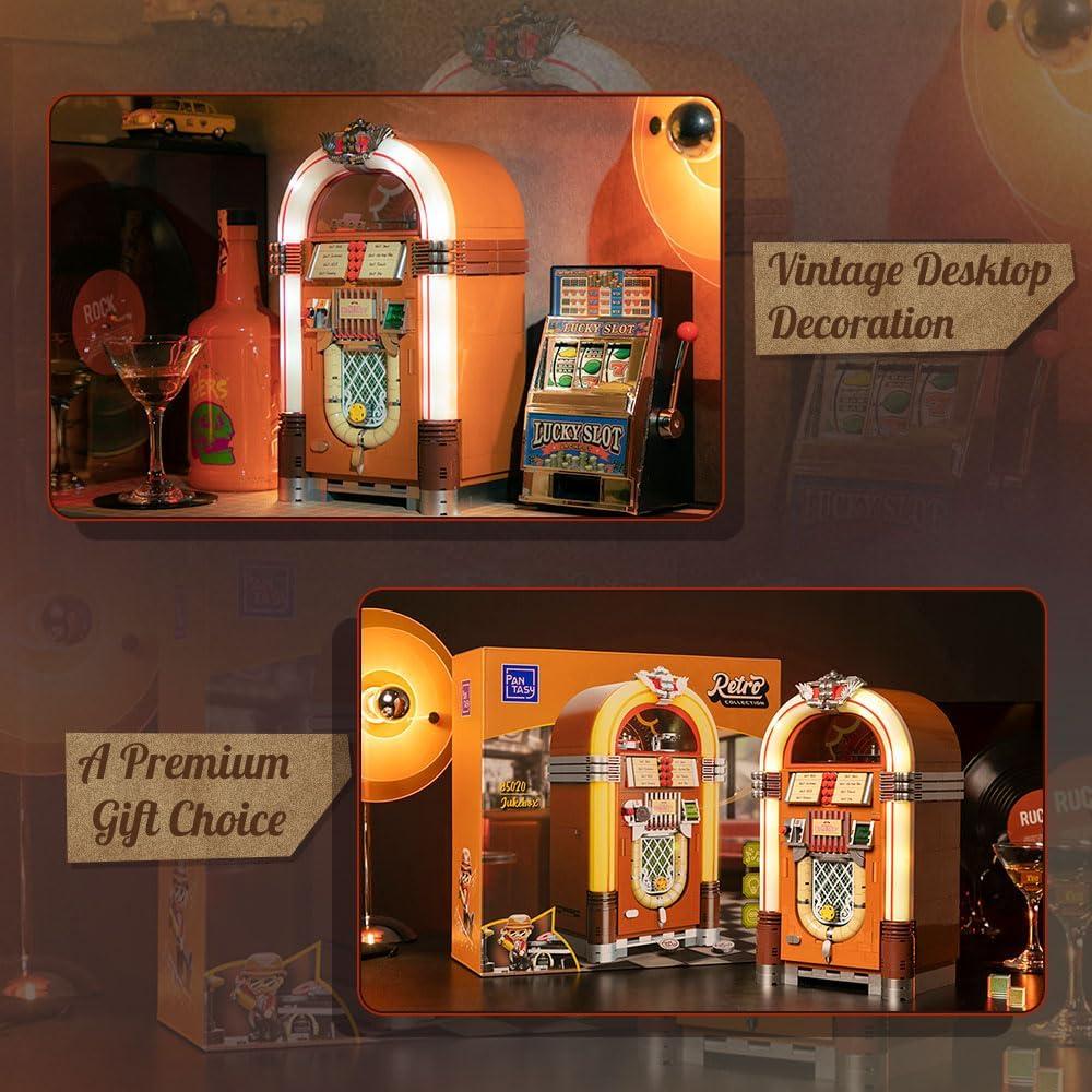 Kit de Construcción Jukebox Retro PANTASY 85020 con Sonido