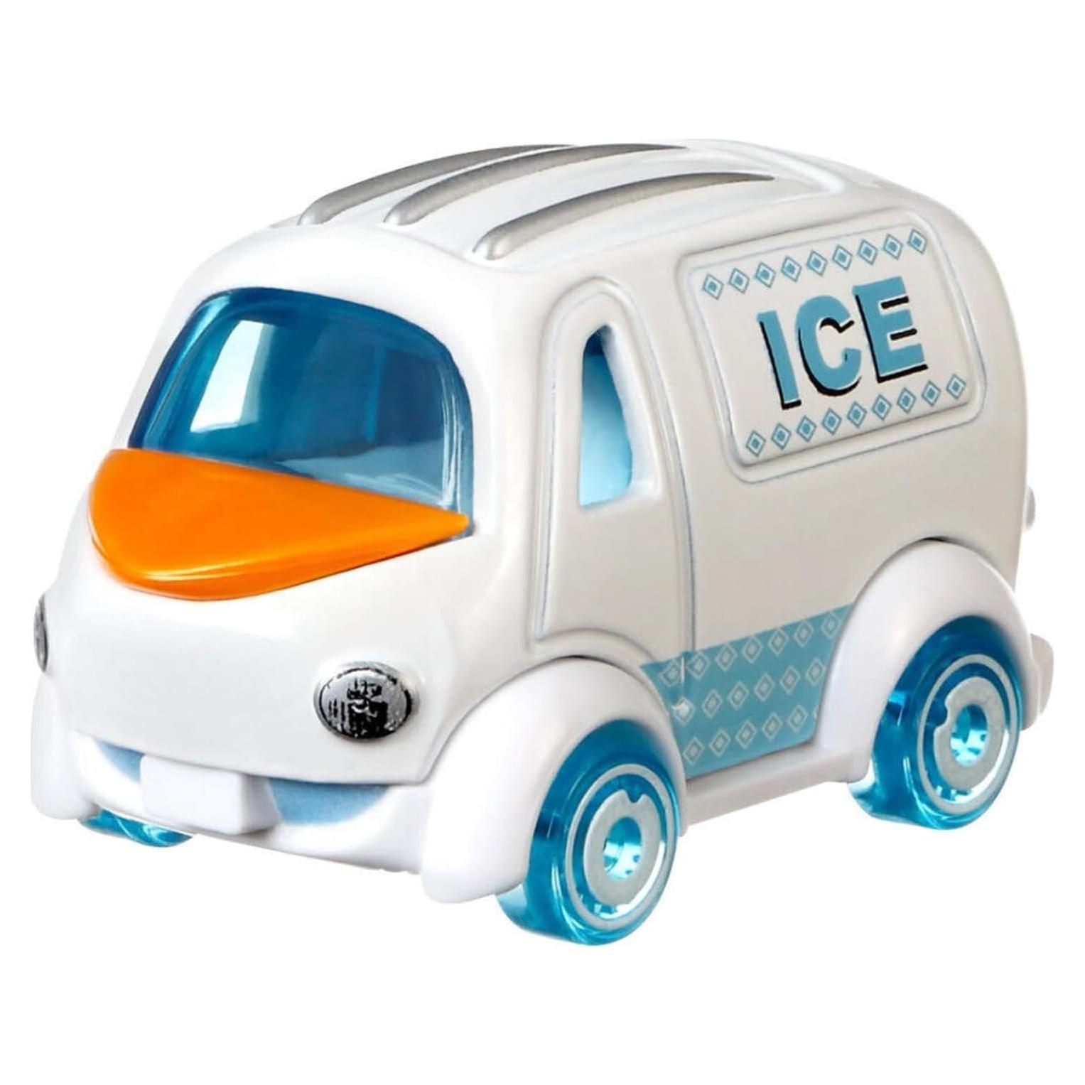 Auto de Metal Fundido Hot Wheels Disney Olaf 2.5x7x3 cm