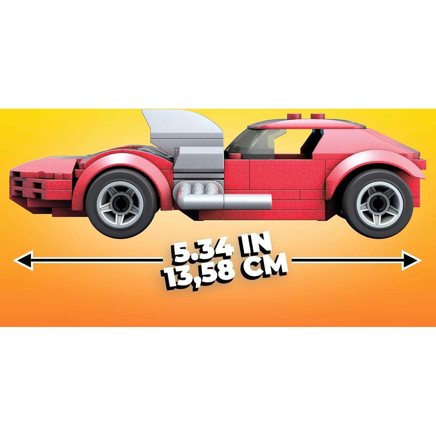 Set de Construcción MEGA Hot Wheels Twin Mill 101 Piezas