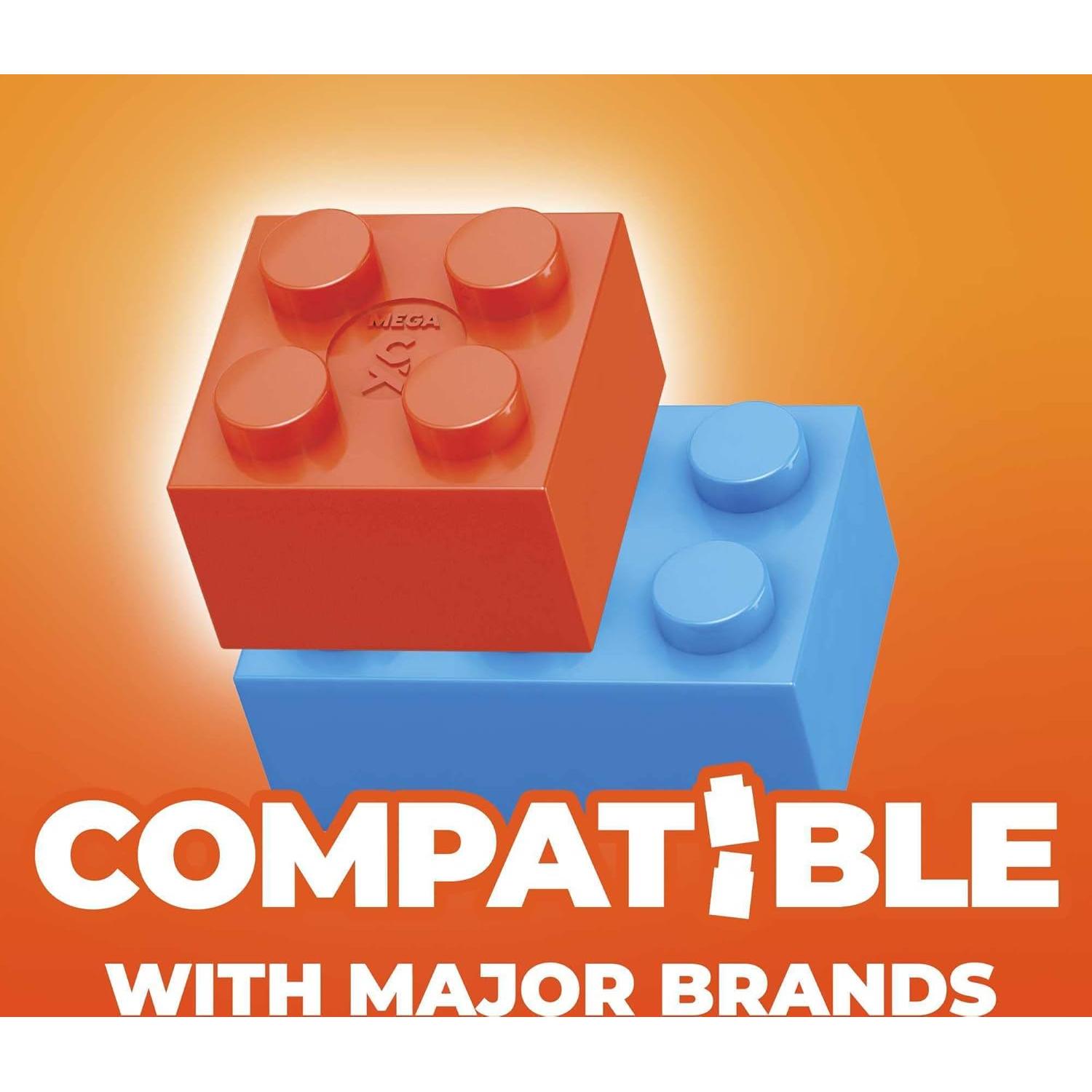 Set de Construcción MEGA Hot Wheels Twin Mill 101 Piezas