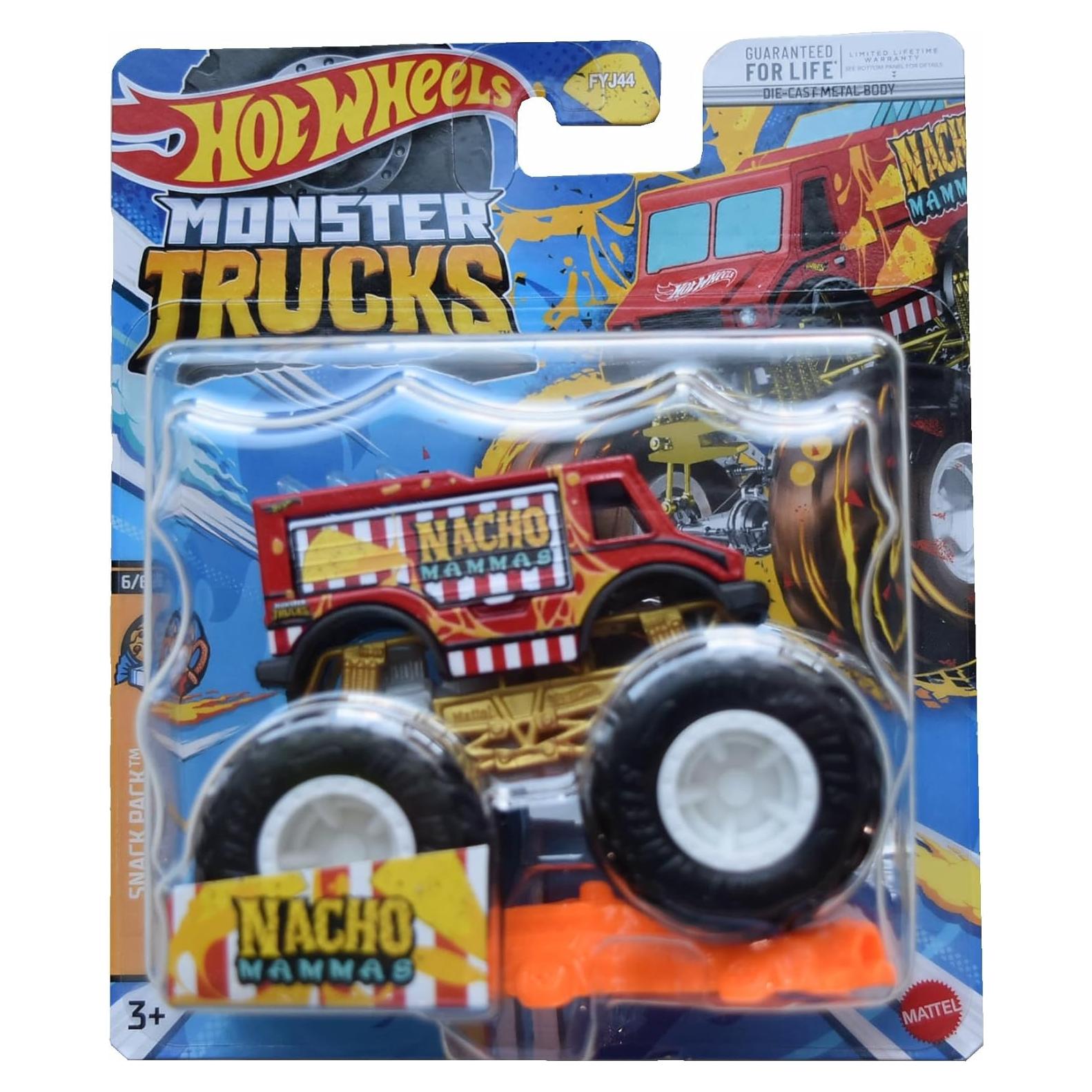 Carro de Juguete Monster Truck Mattel Nacho Mammas 2023