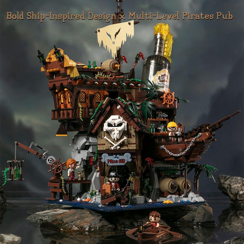 Kit de Construcción Taberna Pirata PANTASY 3.46kg 58cm