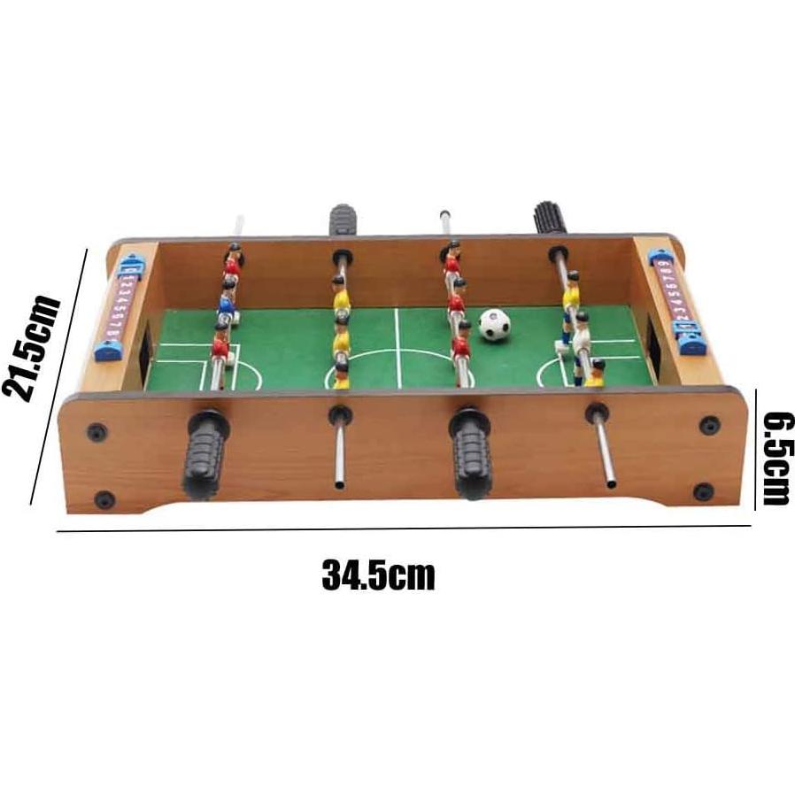 Mesa de Futbolín Saycker Miniatura de Madera 34.5x21.5cm