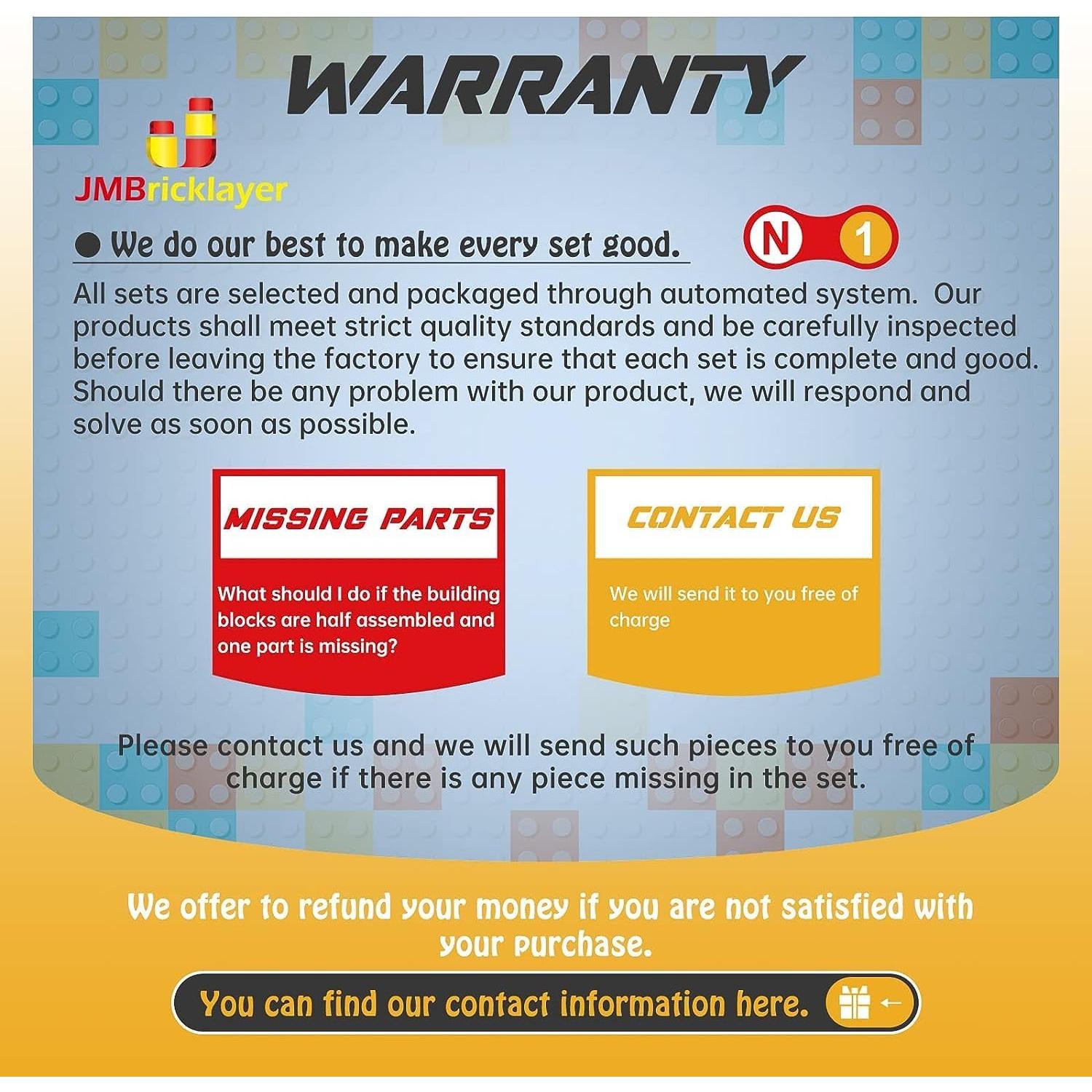 Set de Construcción de Trenes JMBricklayer 51113 con Luces 880 Piezas