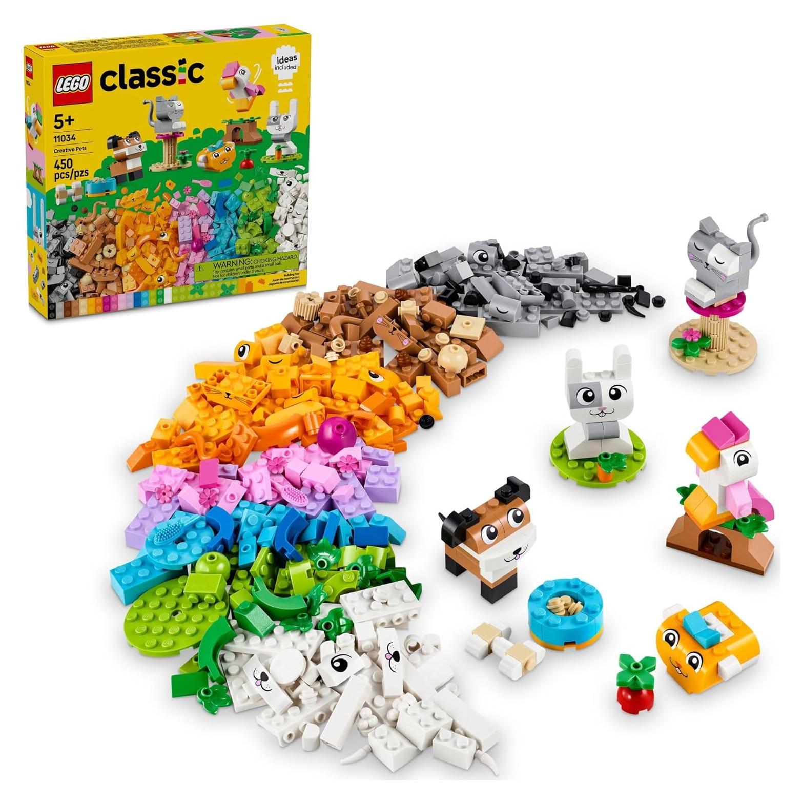 LEGO Clásico Mascotas Creativas 11034 - Juguete de Construcción