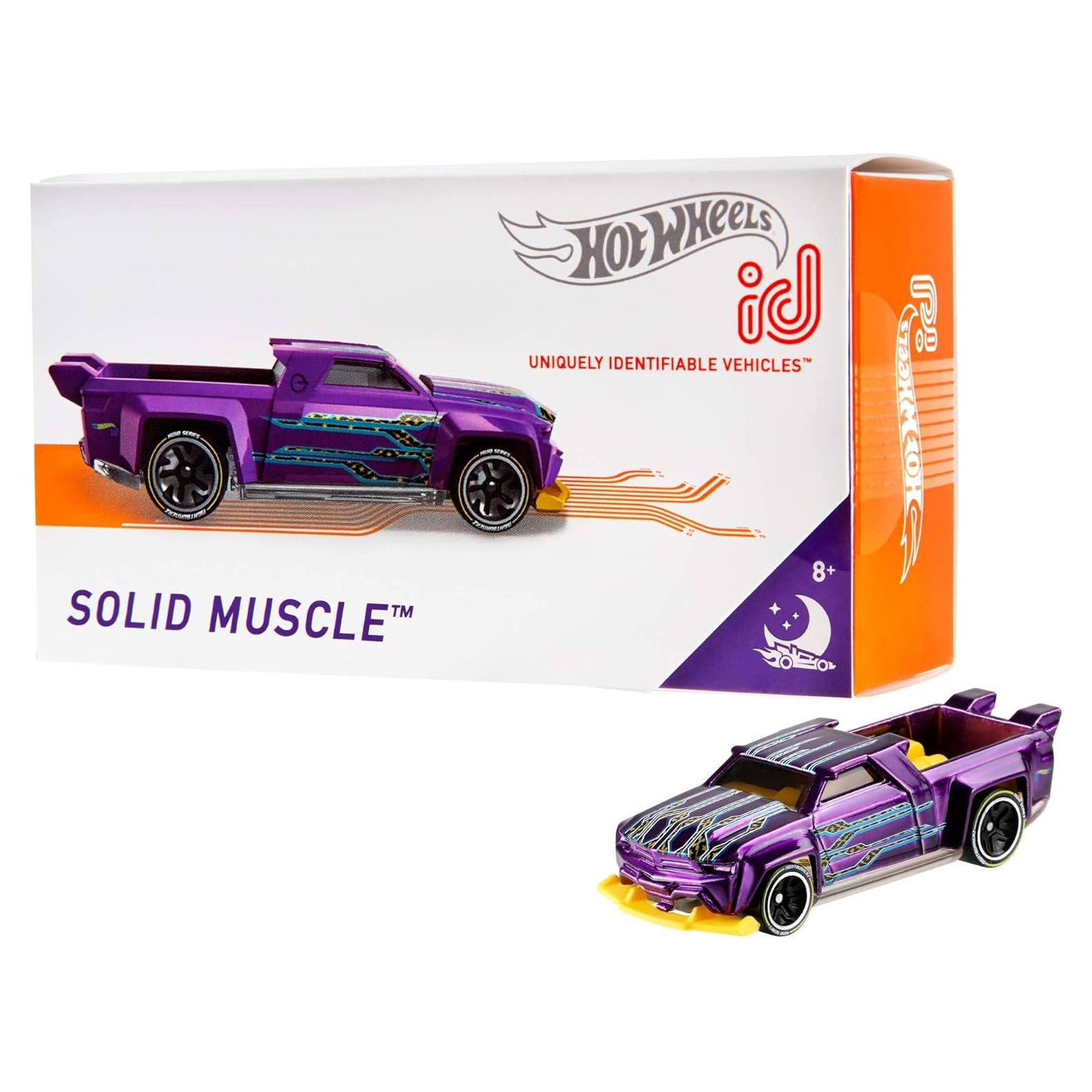 Hot Wheels id Muscle Sólido Mattel - Vehículo 10x20 cm