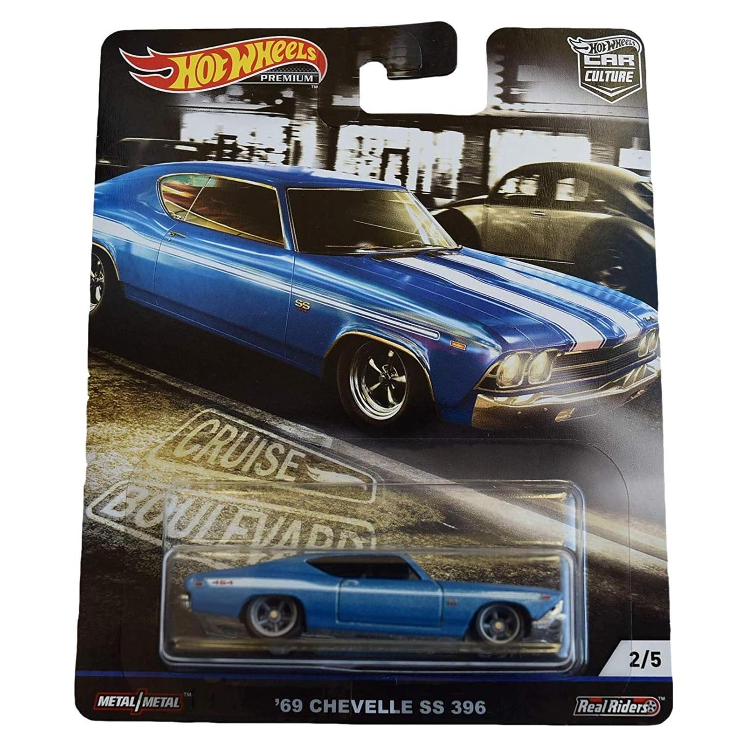 Hot Wheels Chevelle SS 396 1969 Azul - Cultura de Coches