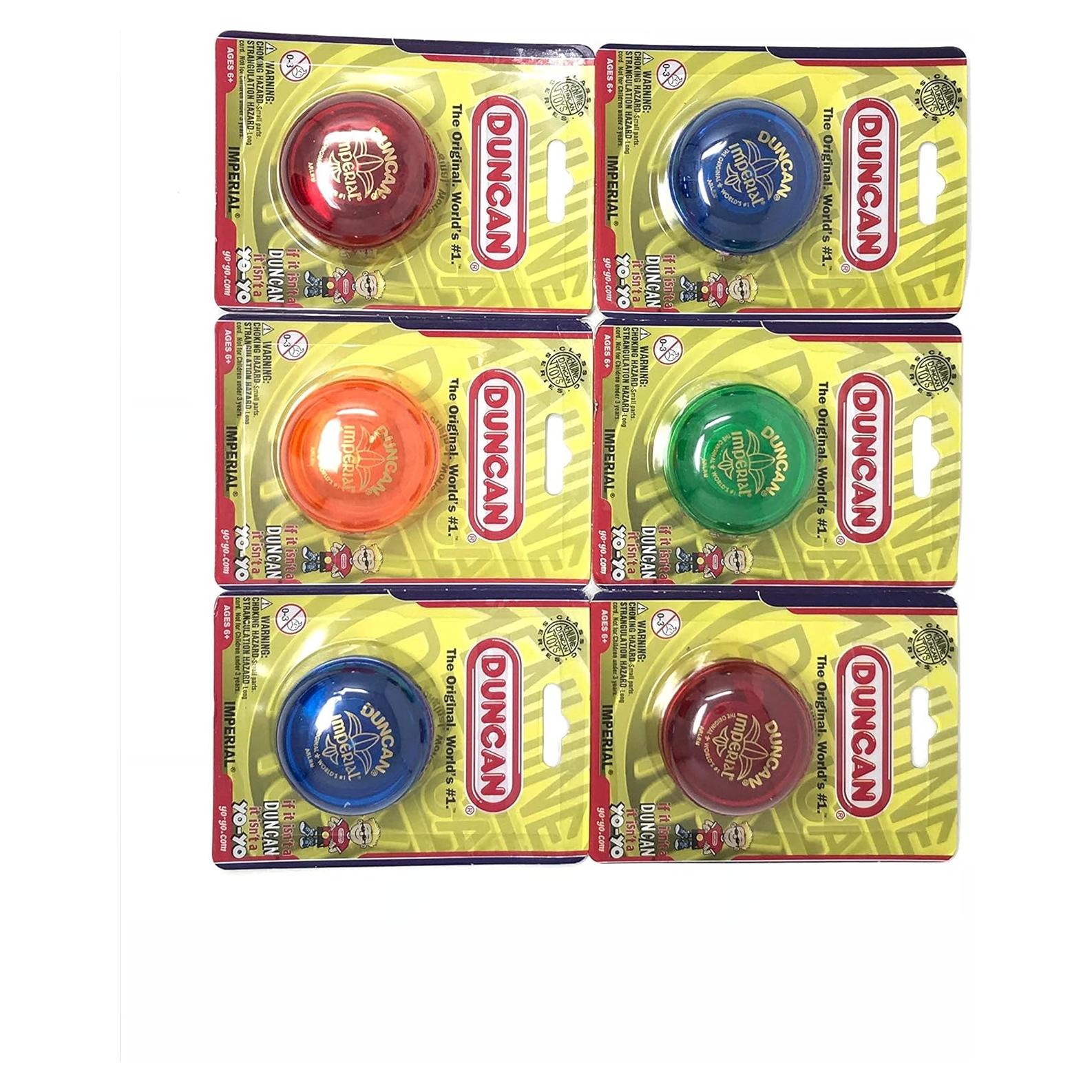 Yo-Yo Duncan Imperial Set de 6 Colores para Principiantes