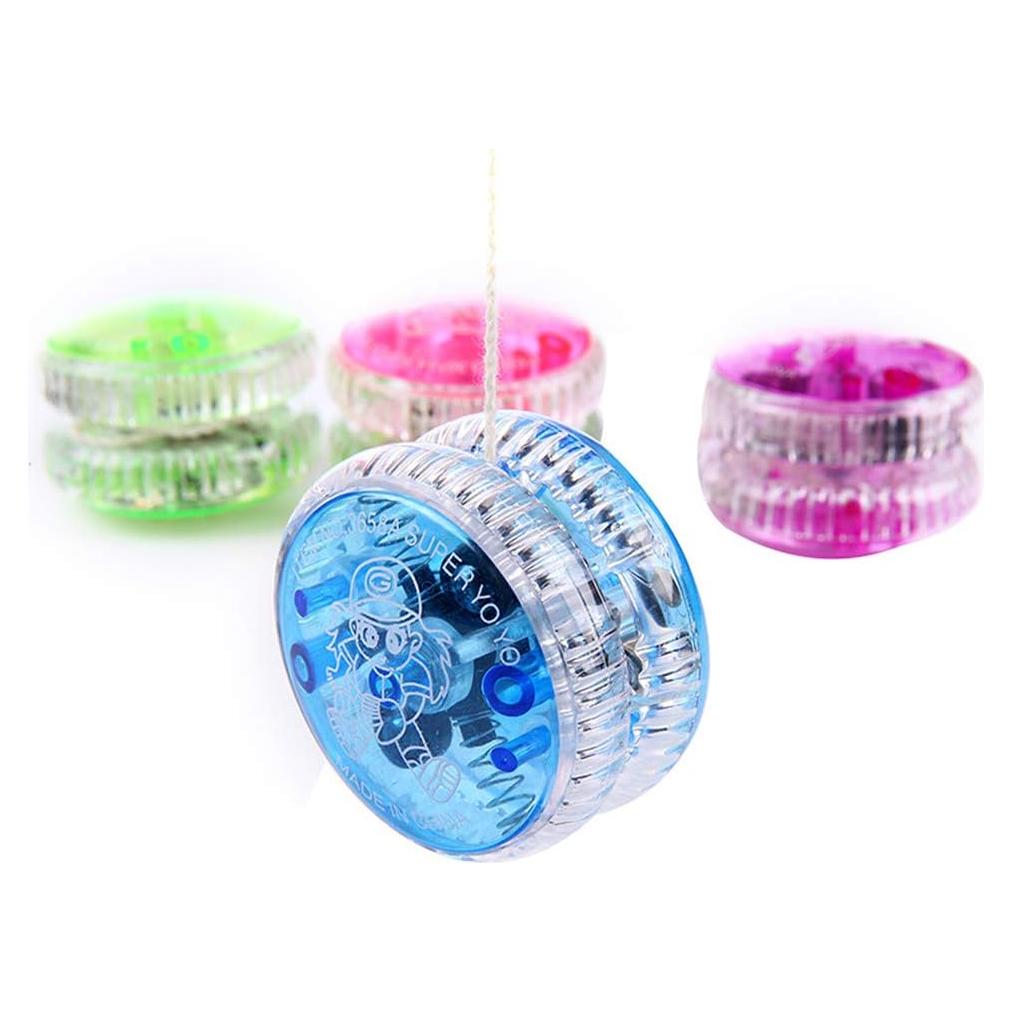 Yo Yo LED Bioristar Paquete de 4 para Niños Principiantes