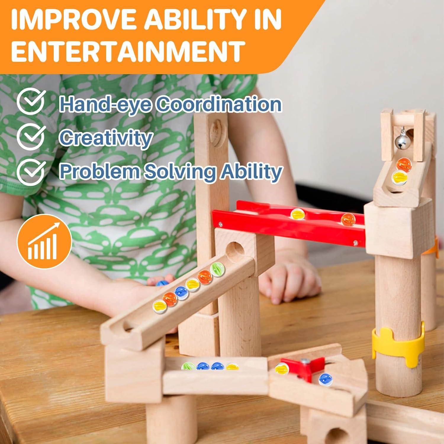 Canicas de vidrio Sukh - 100 piezas mezcla colores 14mm 16mm