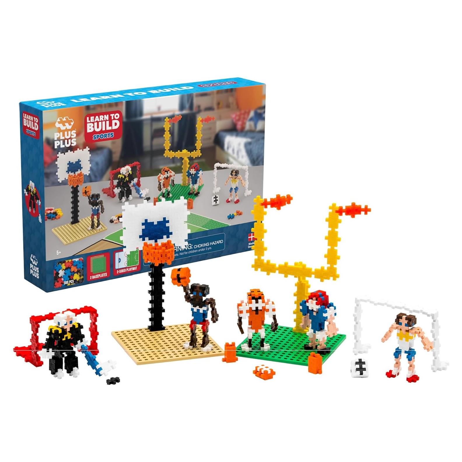 Set de Construcción Plus-Plus Deportes 380 Piezas - Juguete STEM