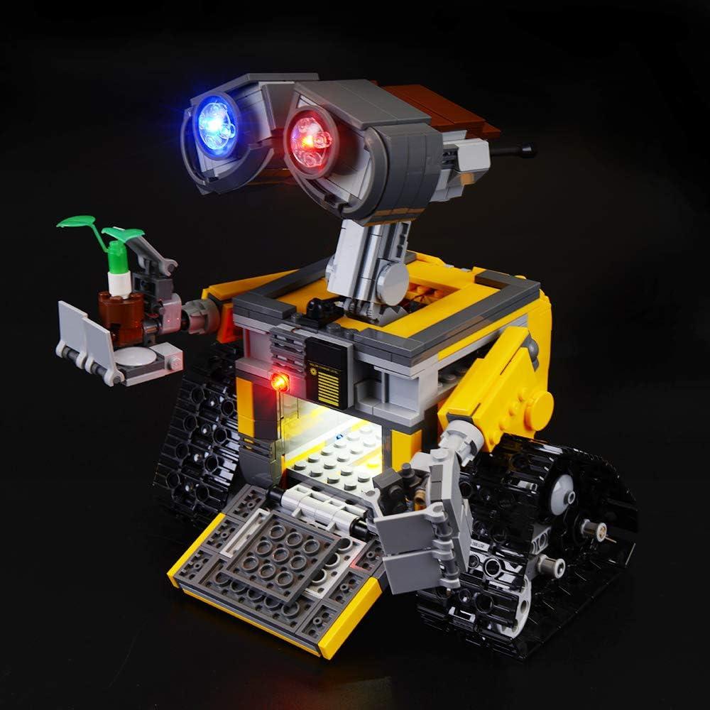 Kit de Iluminación LED BRIKSMAX para Lego Wall-E 21303
