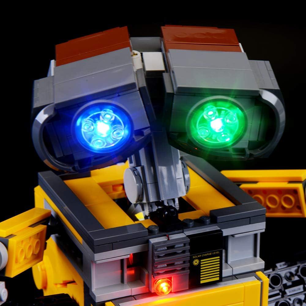 Kit de Iluminación LED BRIKSMAX para Lego Wall-E 21303