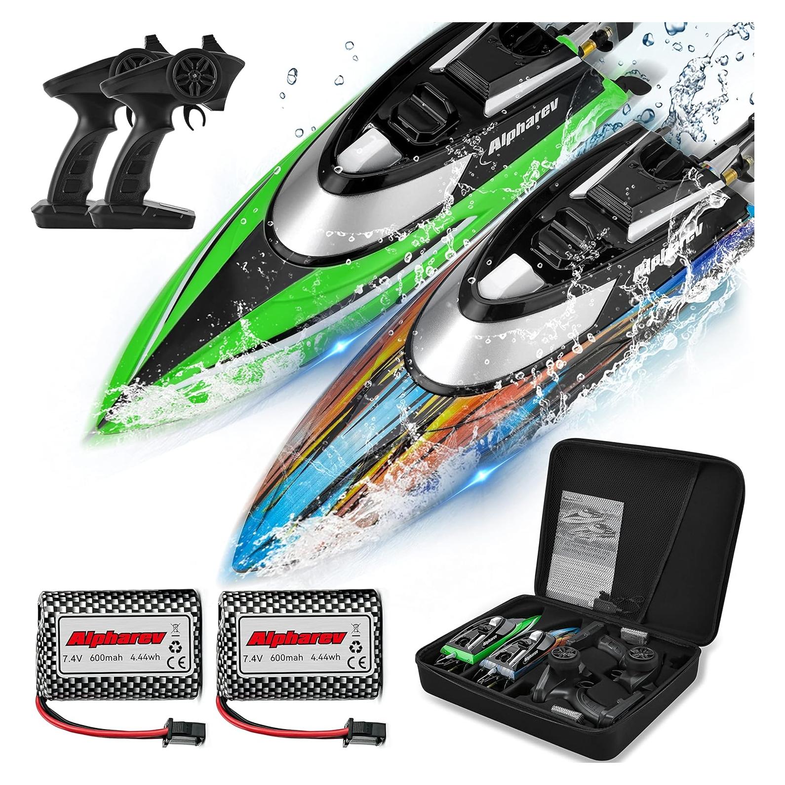 Barco RC AlphaRev R308MINI 32 km/h con Estuche