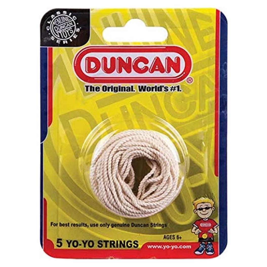 Hilos de Yo-Yo Duncan Algodón 5 Piezas Blanco