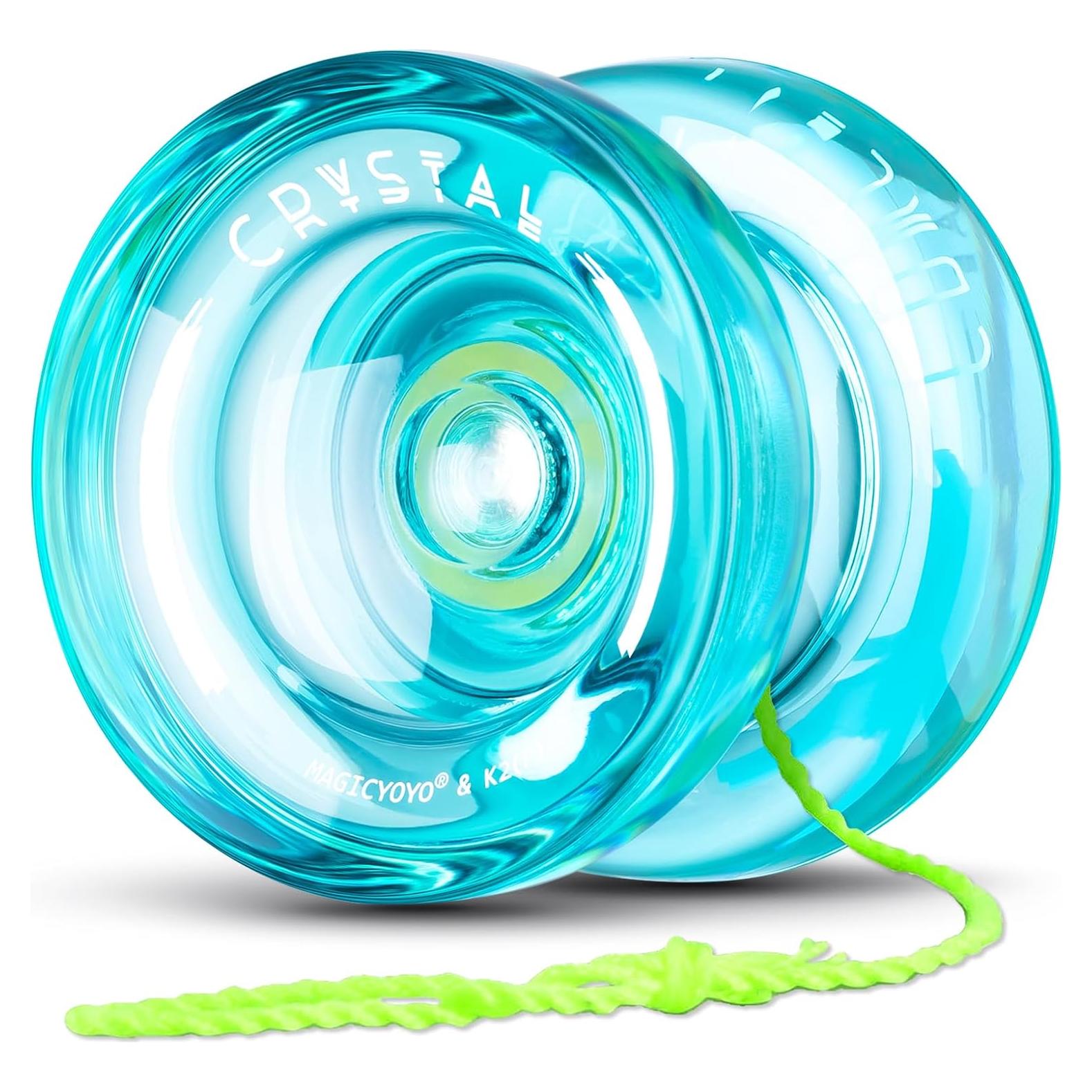 Yoyo MAGICYOYO K2 Cristal Verde Profesional para Trucos
