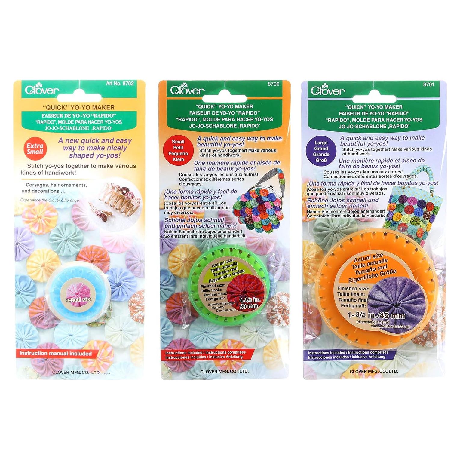 Hacedores de Yo-Yo Rápidos Clover 3 tamaños para manualidades