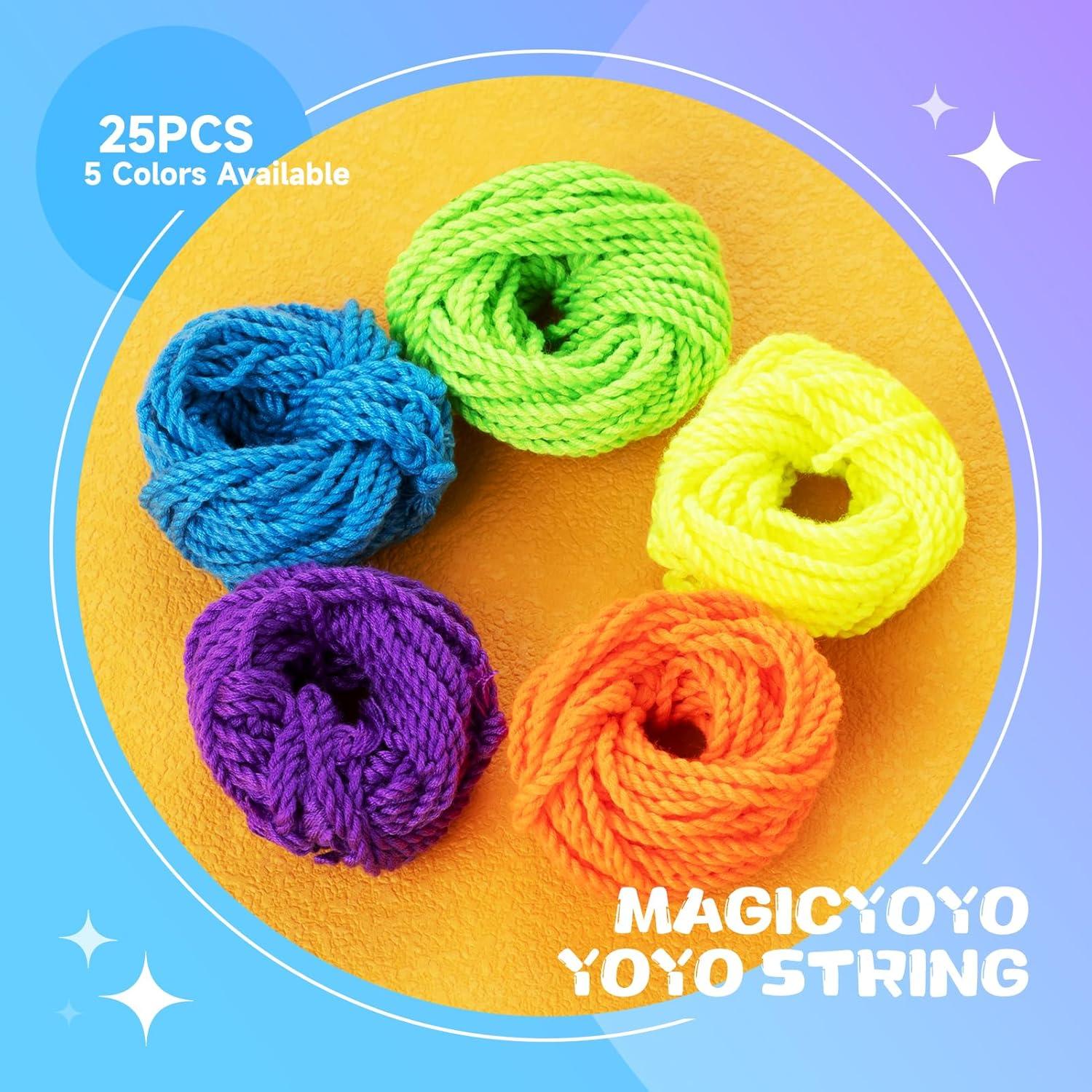Paquete de 25 Cuerdas de Yoyo CHEE MONG - Poliester 110 cm
