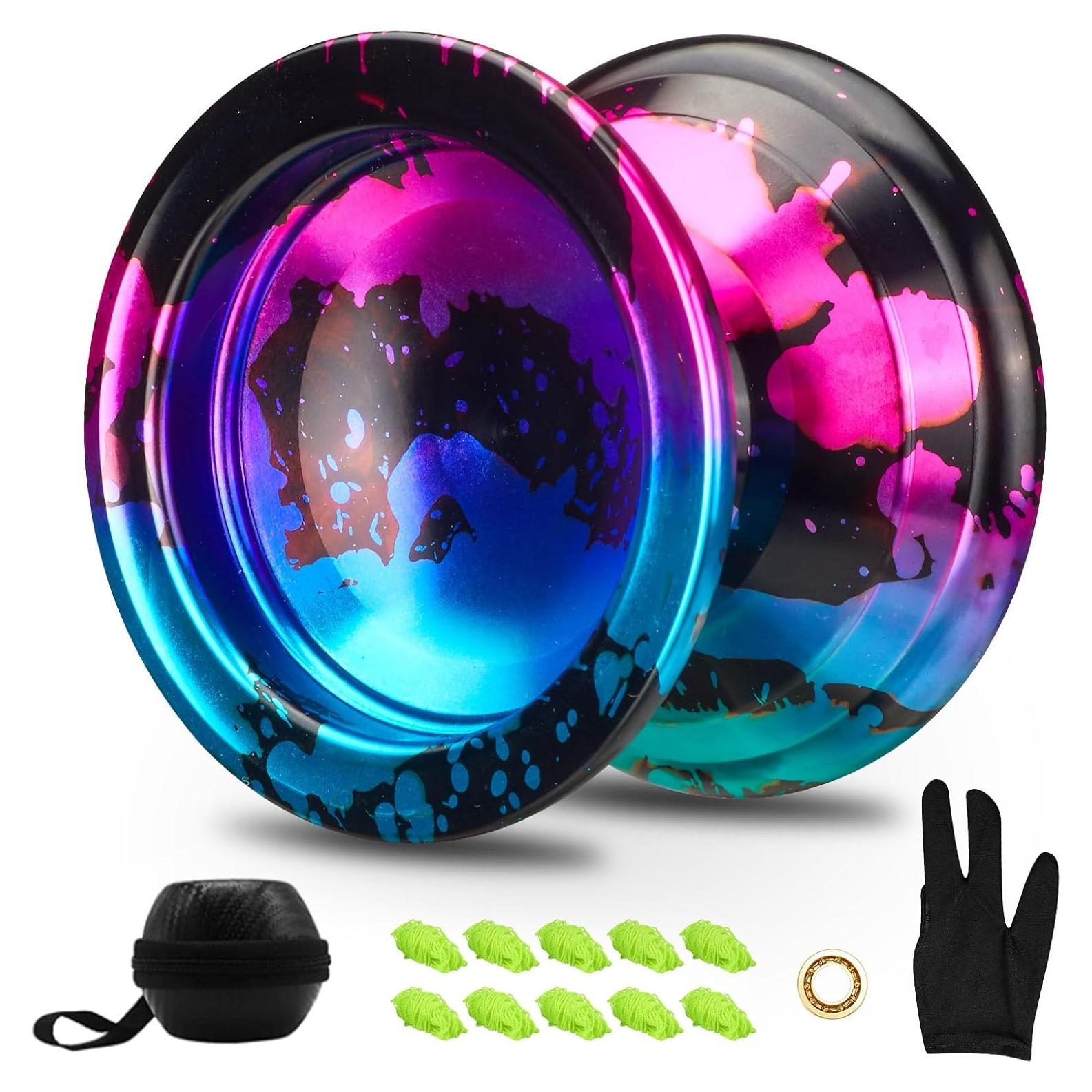 Yoyo Profesional FETESNICE Metálico para Niños y Adultos