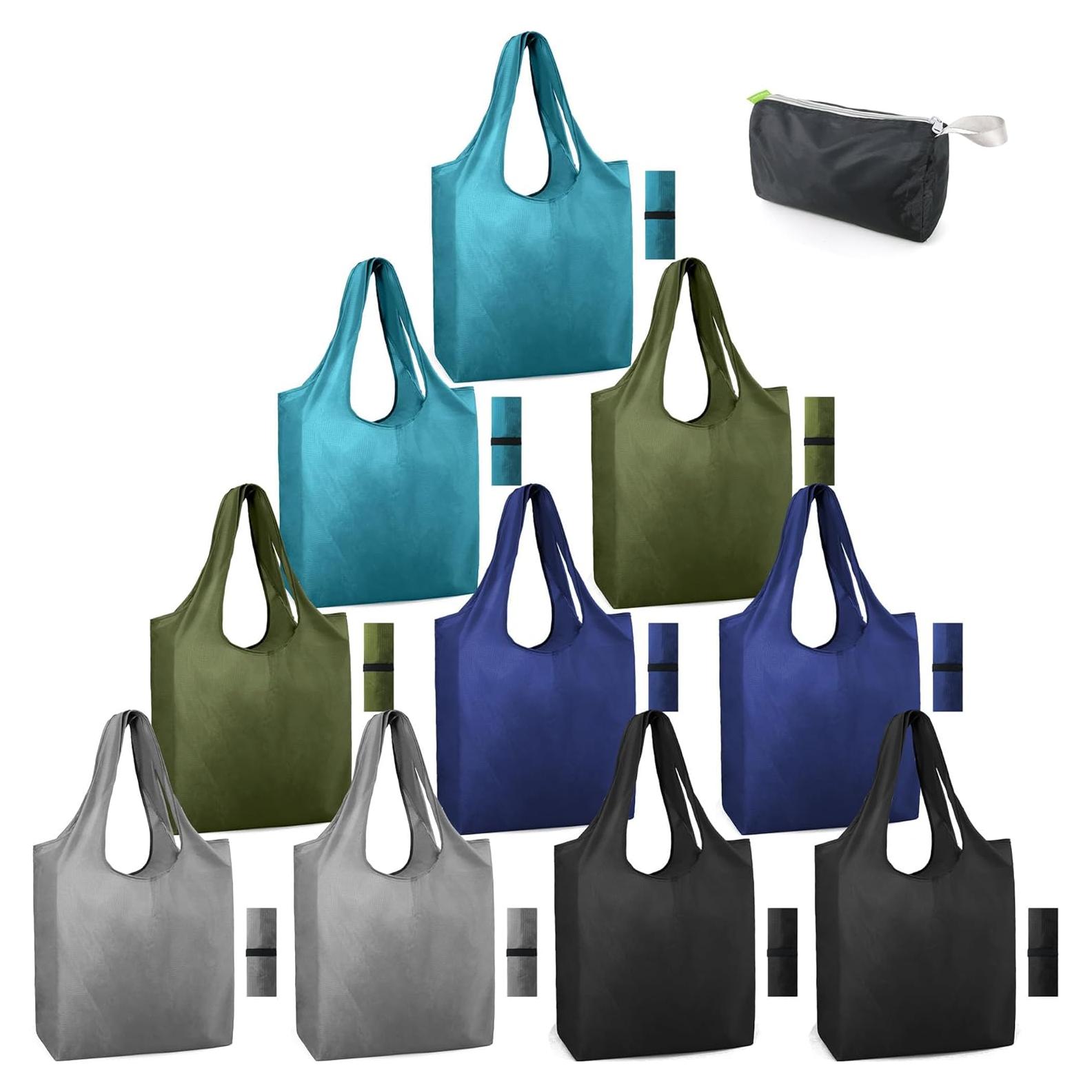 Bolsas de Compras Reutilizables BeeGreen 10 Piezas 22.68 kg