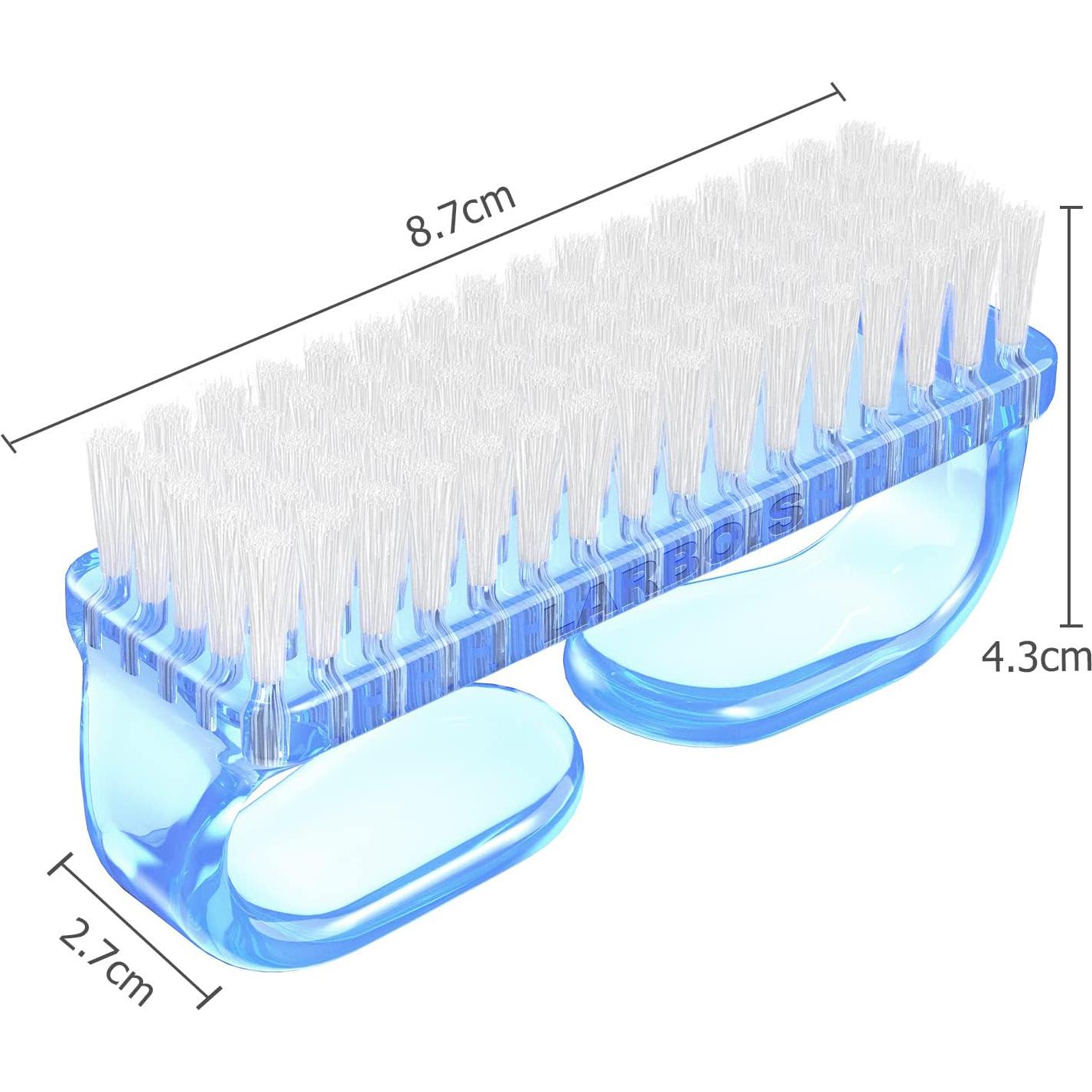 Kit de Cepillos de Uñas con Mango Larbois - 4 Piezas