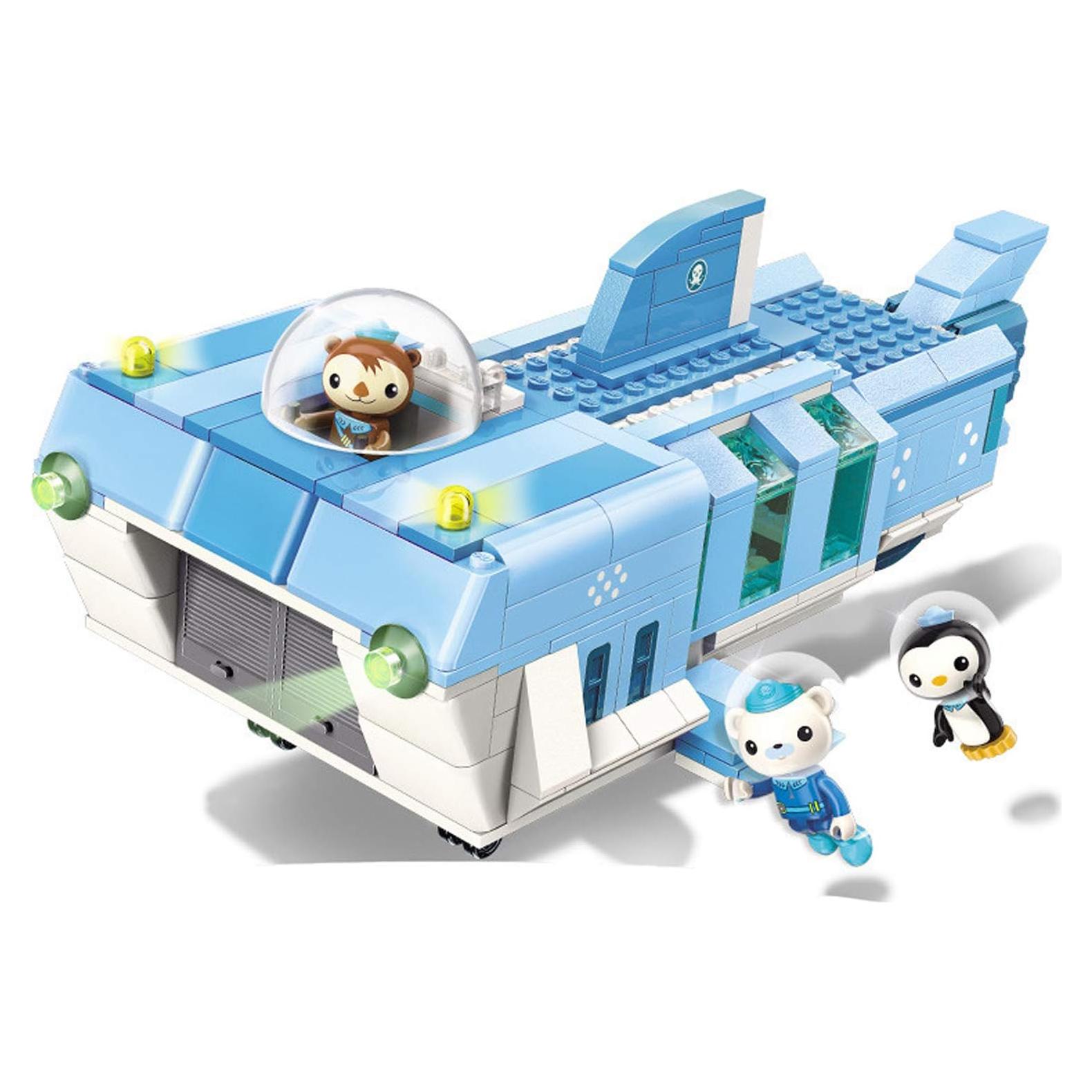 Bloque de Construcción Aventura Oceánica BASEPLATES 3705 403 Piezas