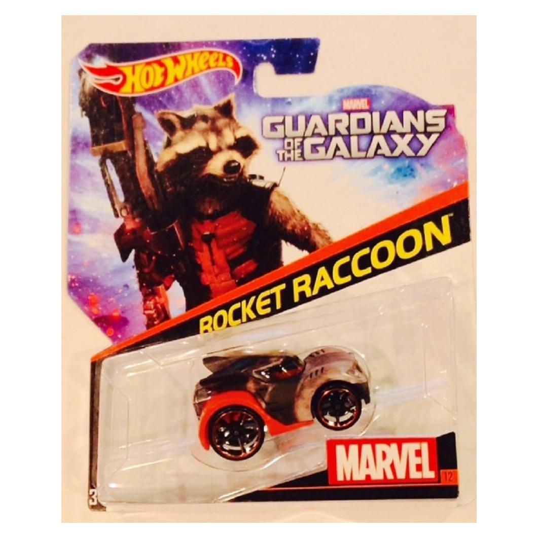 Coche de Juguete Hot Wheels Marvel Mapache Cohete #12