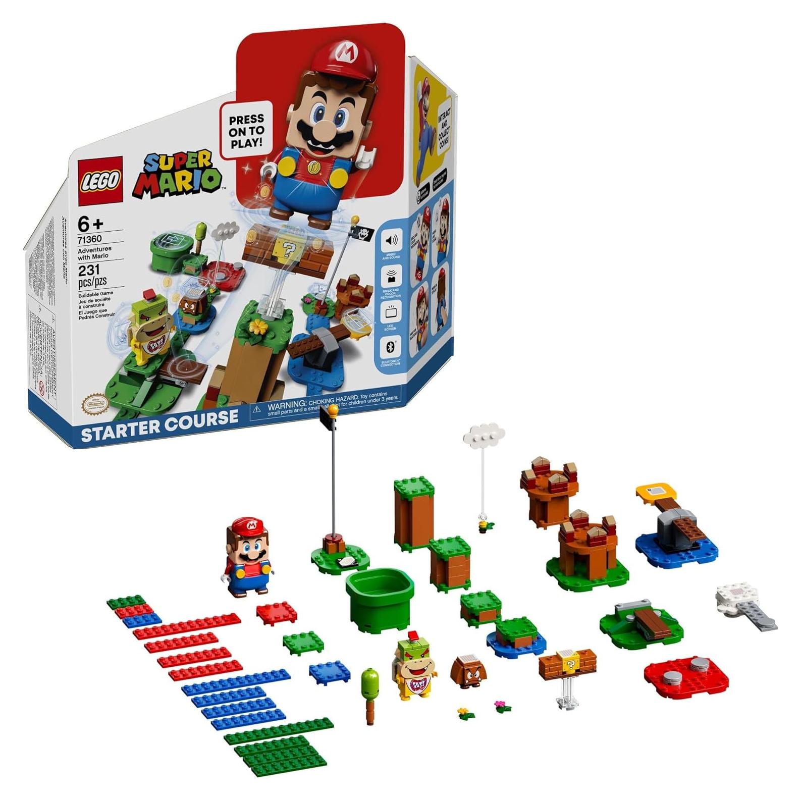 LEGO Super Mario Curso Inicial 71360 con Figura Interactiva
