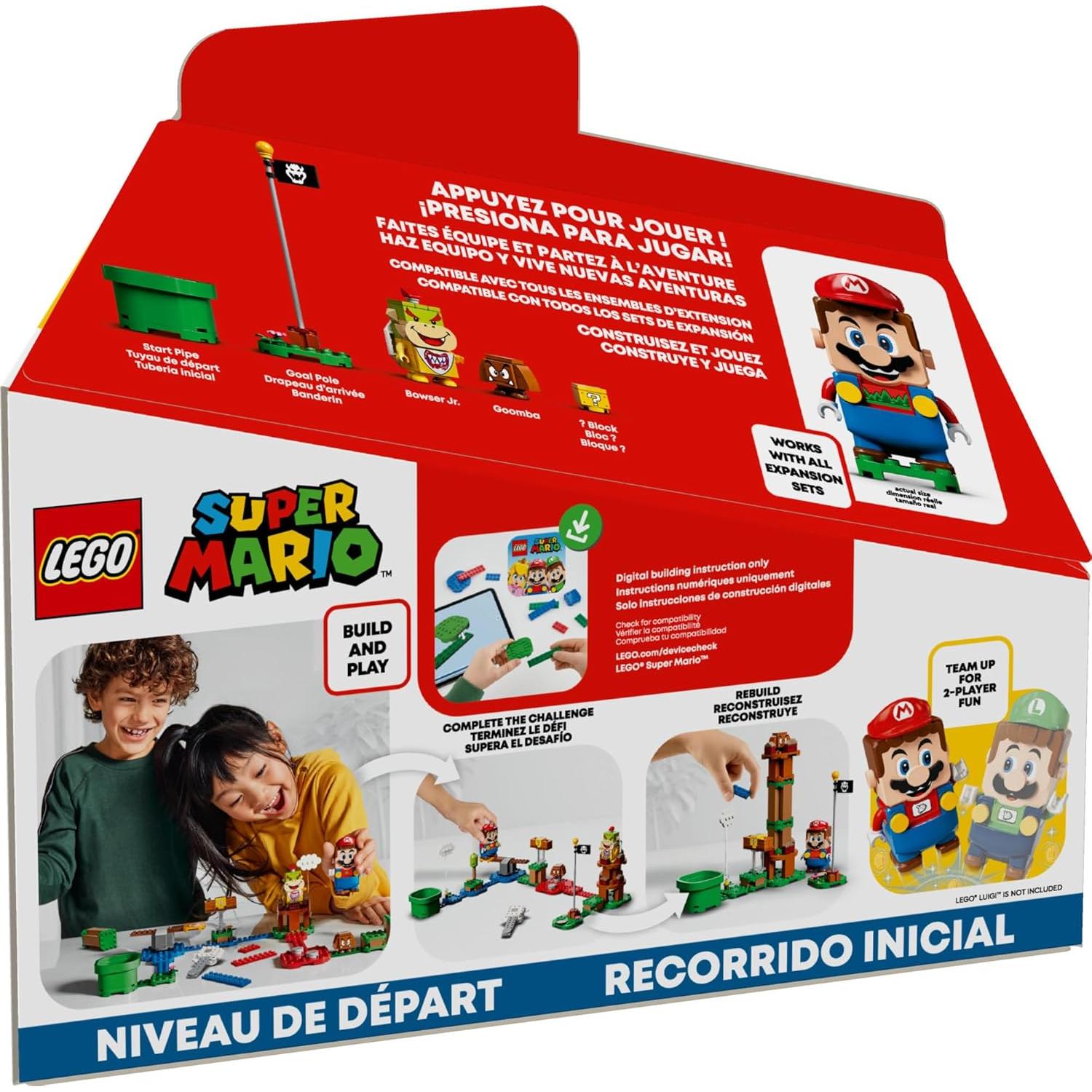 LEGO Super Mario Curso Inicial 71360 con Figura Interactiva