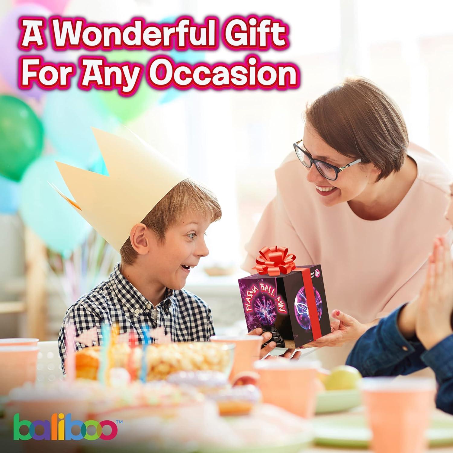 Bola de Plasma 7.62 cm Baliboo - Lámpara Interactiva USB