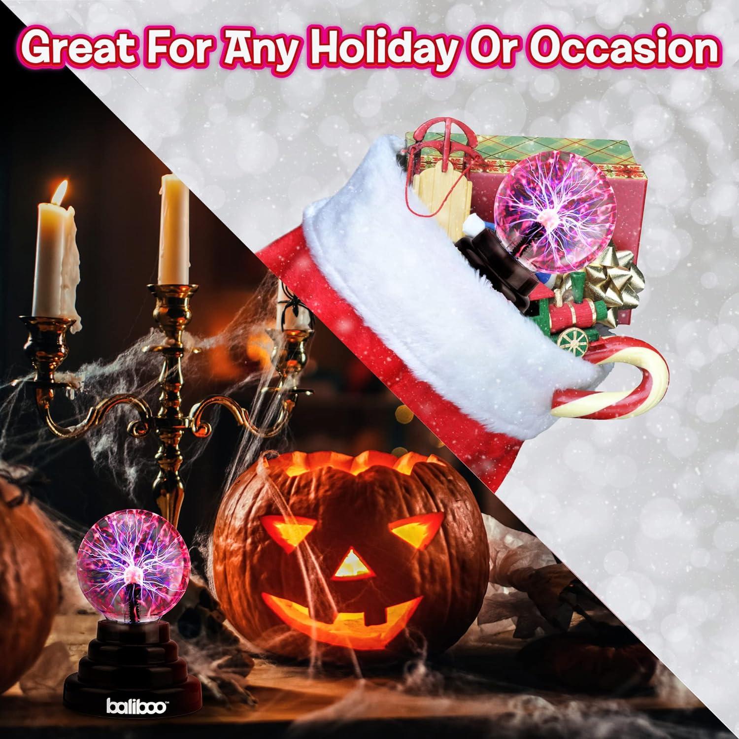 Bola de Plasma 7.62 cm Baliboo - Lámpara Interactiva USB