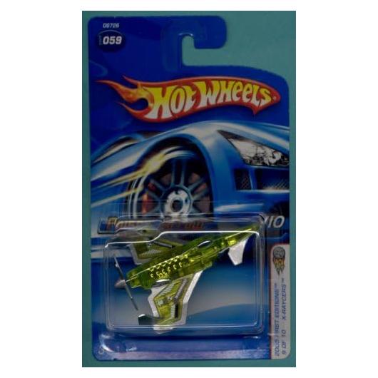 Coche Die Cast Hot Wheels 2005 X-Raycers 1:64 Flecha Venenosa