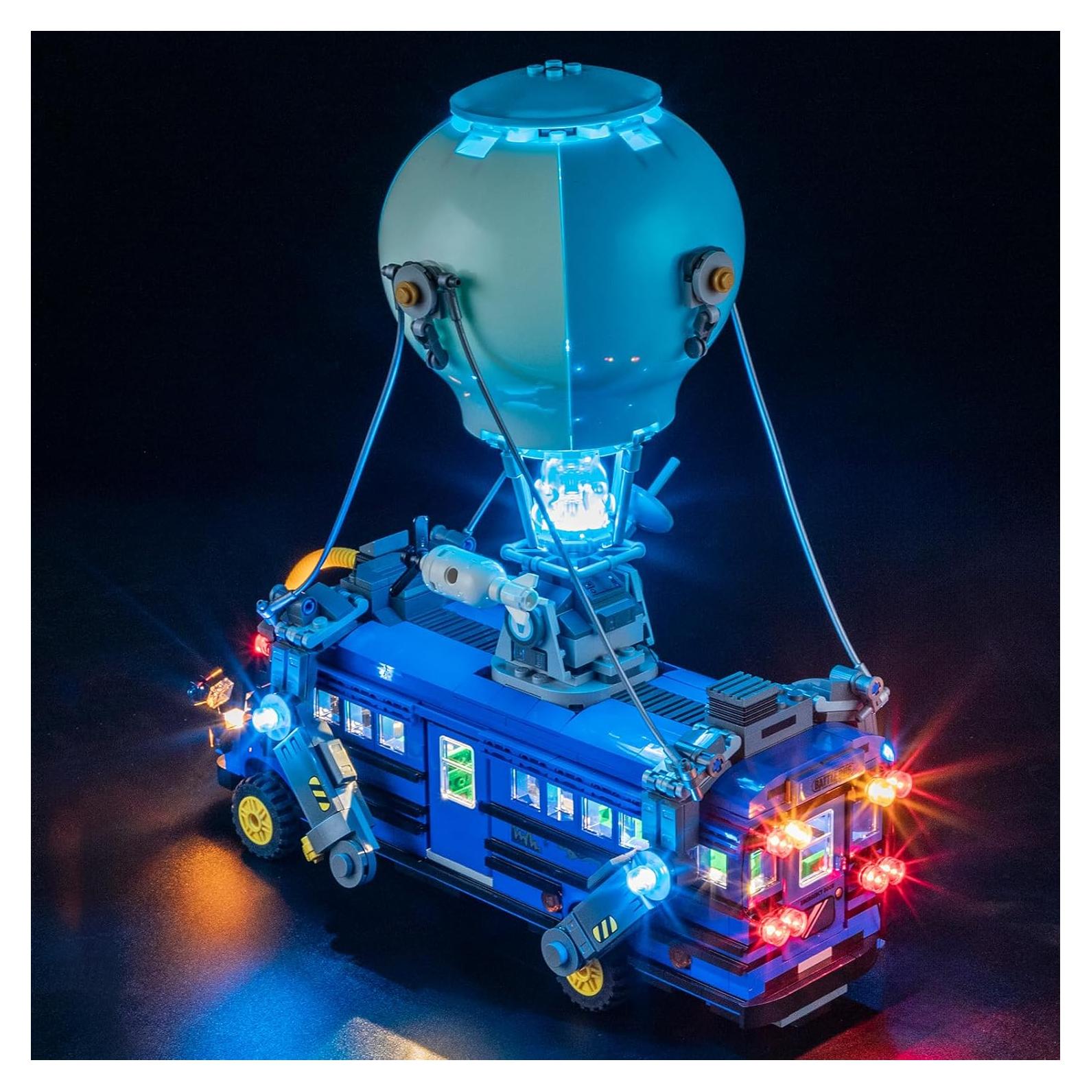 Kit de Luz LED para Lego 77073 Battle Bus Fortnite