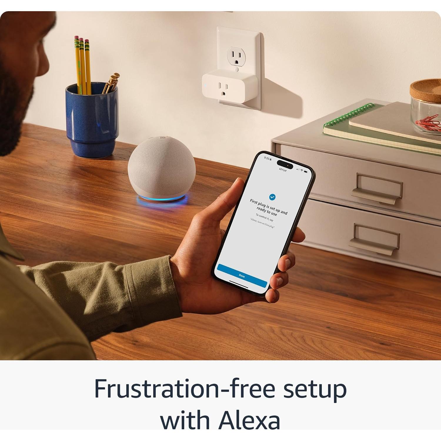 Amazon Smart Plug | Works with Alexa | Simple setup, endless possibilities