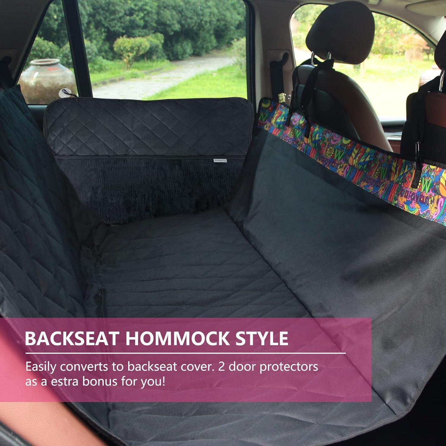 Protector de puerta de coche para perros Winbate 2PCS Impermeable