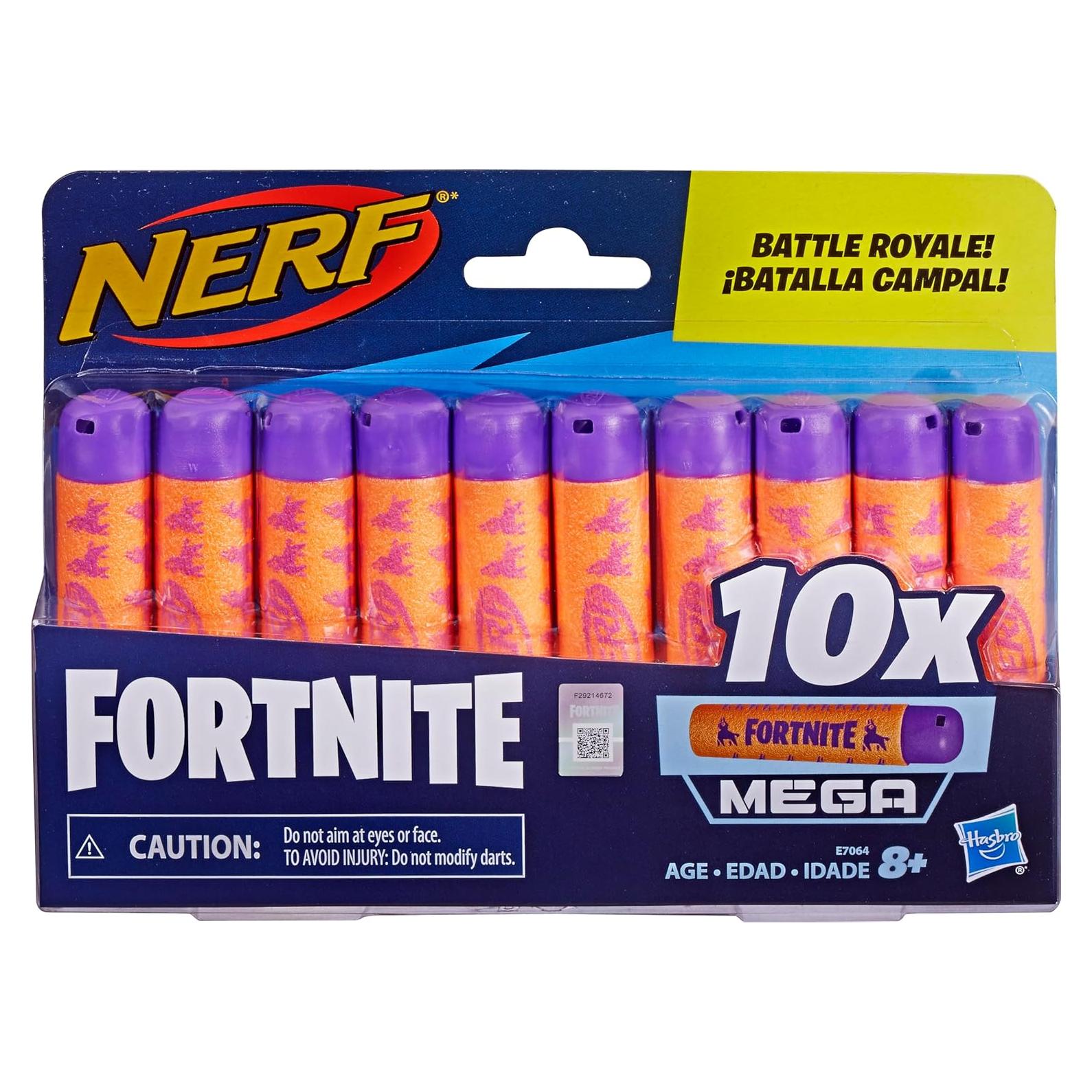 Recarga de 10 Dardos Nerf Fortnite Mega - Hasbro