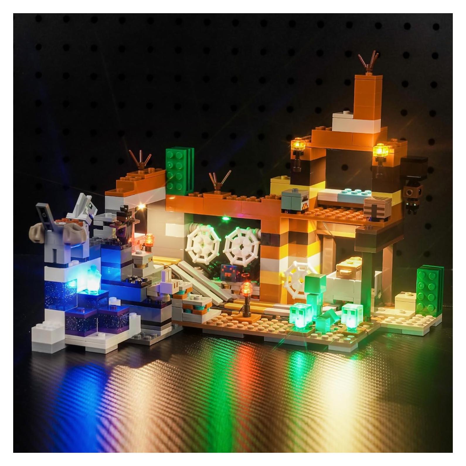 Kit de Luz LED Hilighting para Lego The Badlands Mineshaft