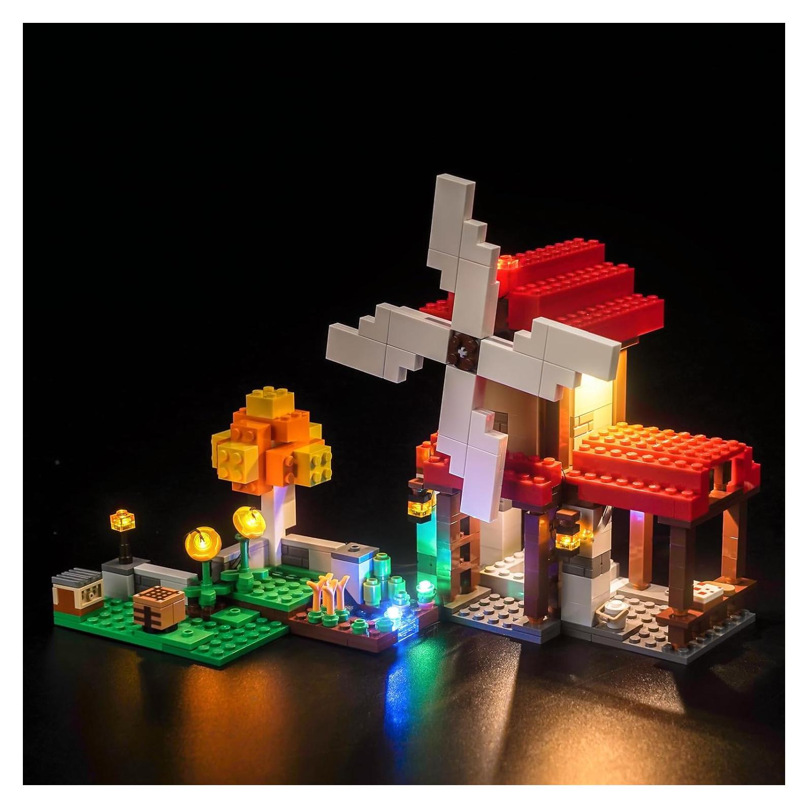 Iluminación LED BrickBling para Lego La Granja del Molino